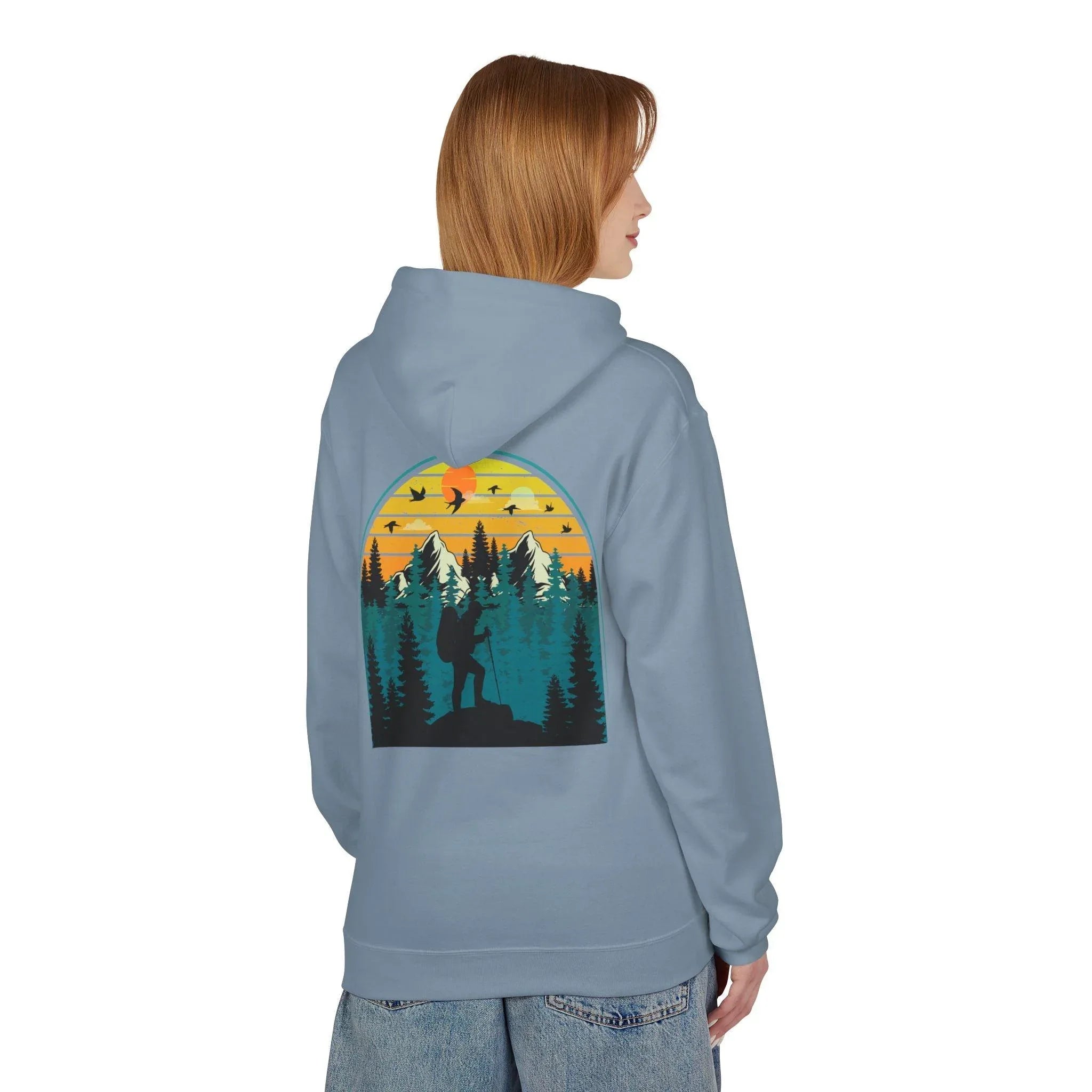 Ultimate Retro Outdoor Fleece Hoodie for Adventurers