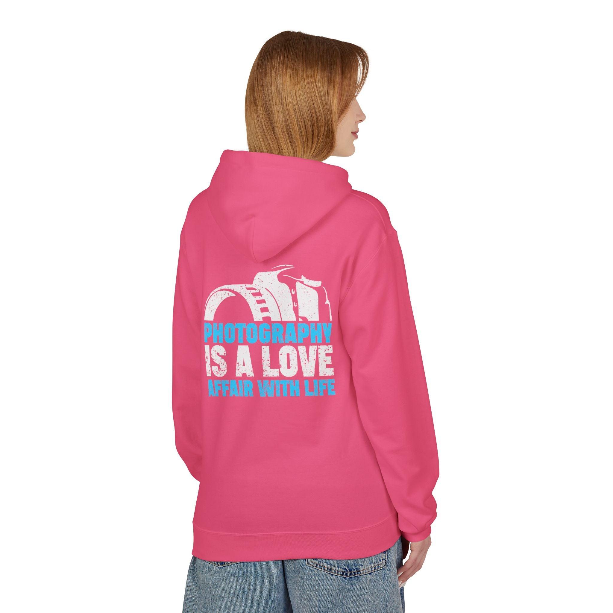 Cozy Fleece Hoodie for Photography Lovers: Embrace Life's Moments in Style