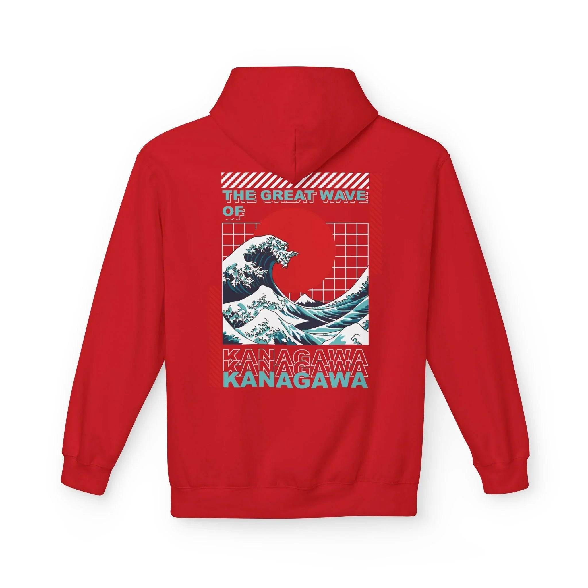 Ultimate Kanagawa Wave Fleece Hoodie: Stylish Japanese Streetwear Comfort