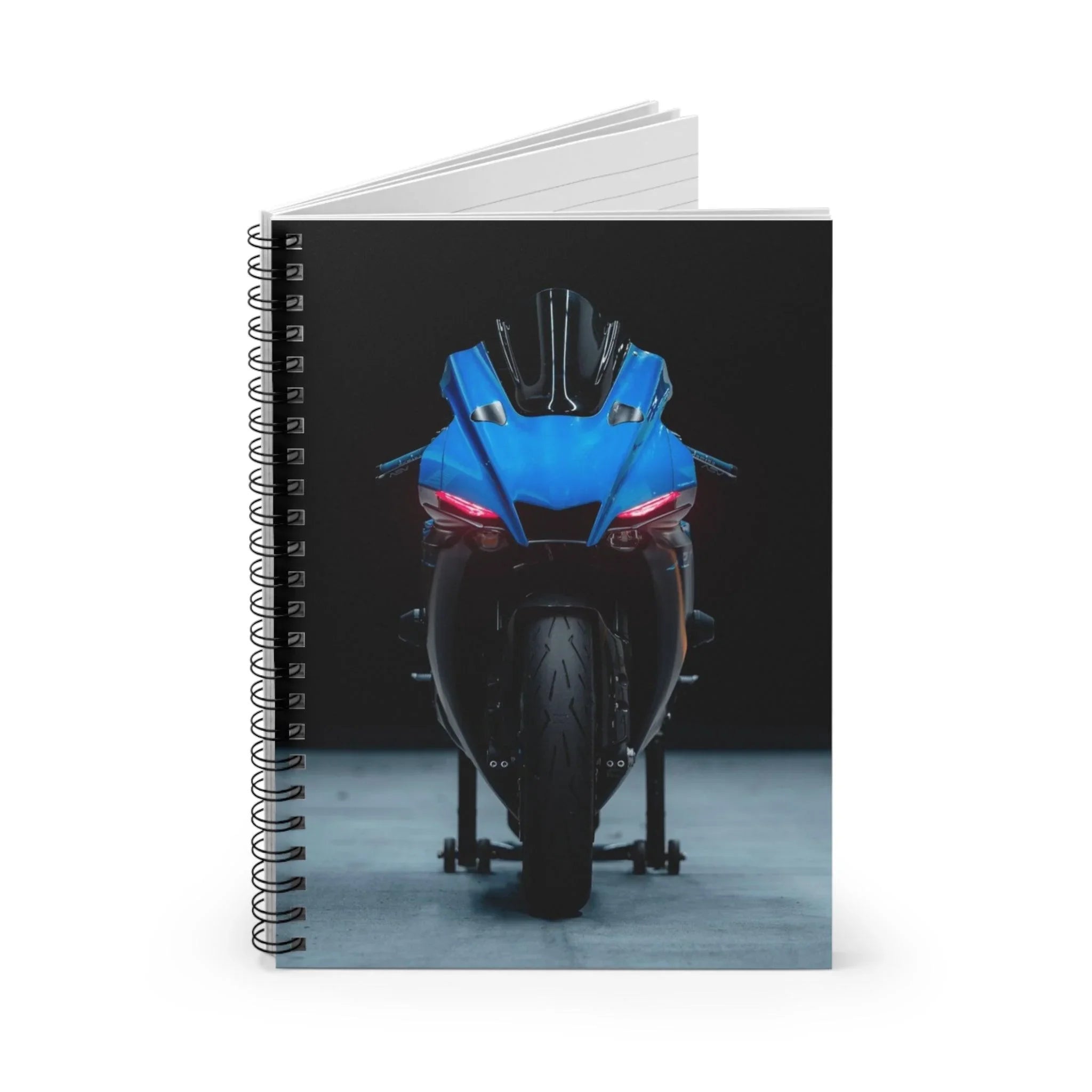 Yamaha R1 Motorcycle Spiral Notebook #019 - Throttle Designs