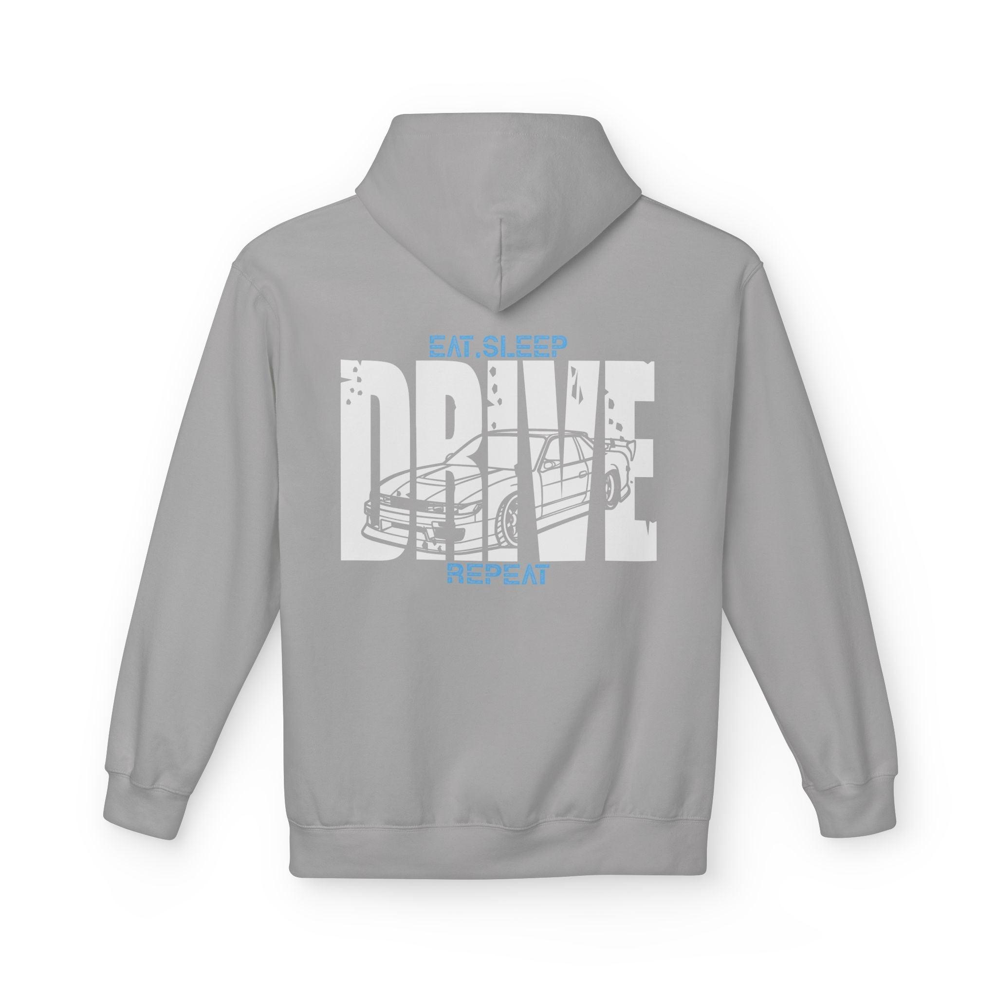 Nissan 240sx Silvia DRIVE Fleece Hoodie for Ultimate Comfort and Style