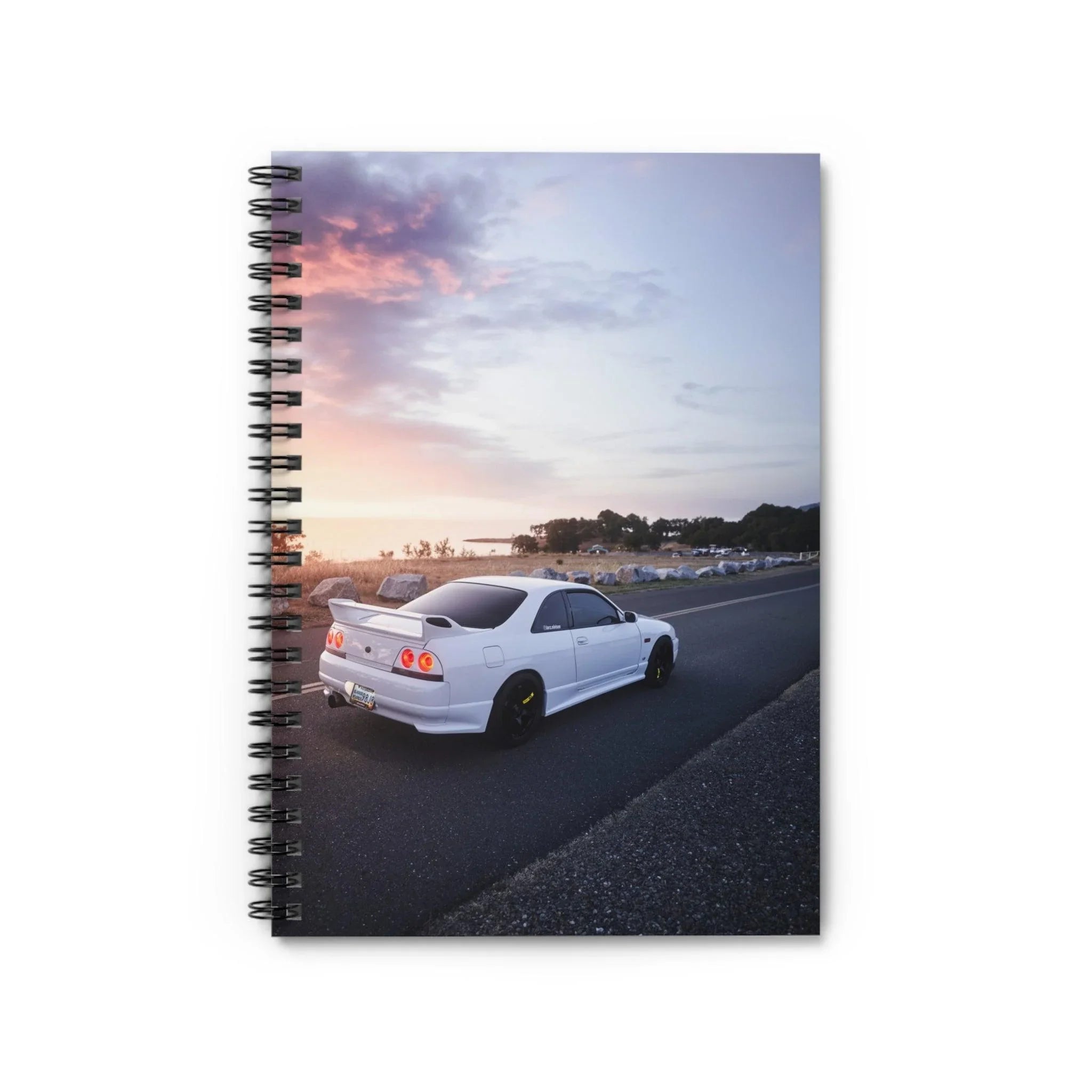 Nissan Skyline R33 GTS-T Automotive Spiral Notebook #006 - Throttle Designs