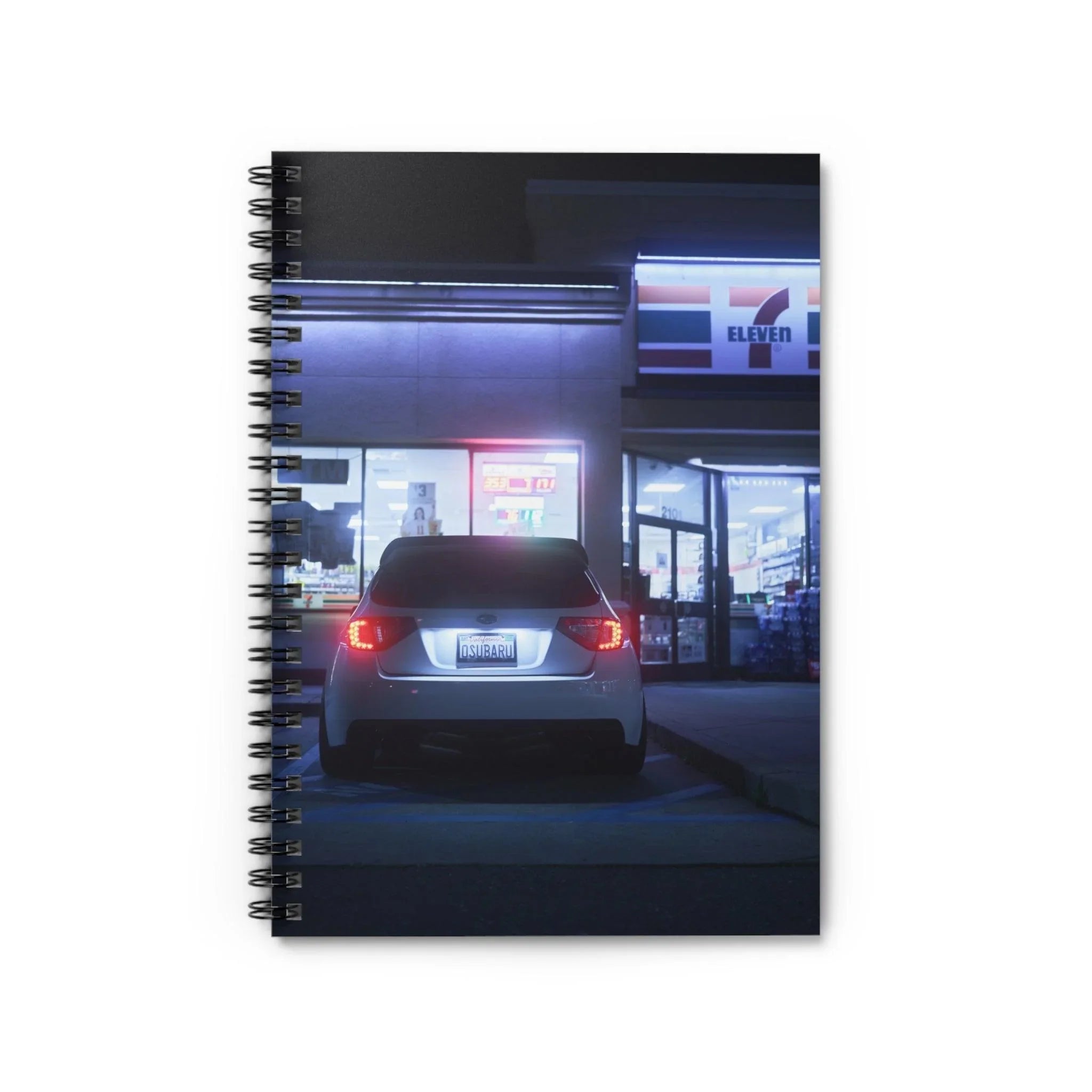 Subaru WRX STI Automotive Spiral Notebook #016 - Throttle Designs