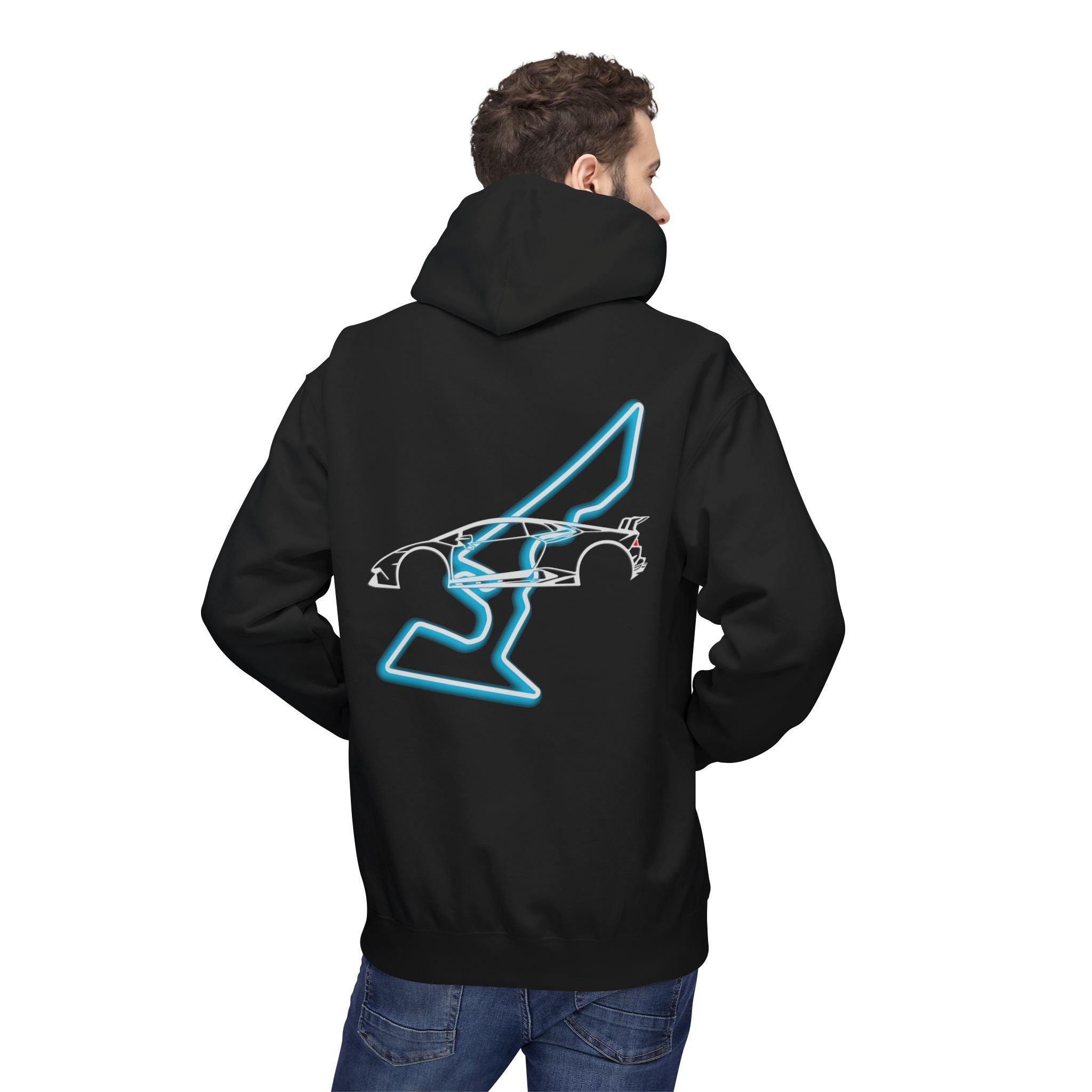 Circuit Of The Americas Huracan Performante Fleece Hoodie