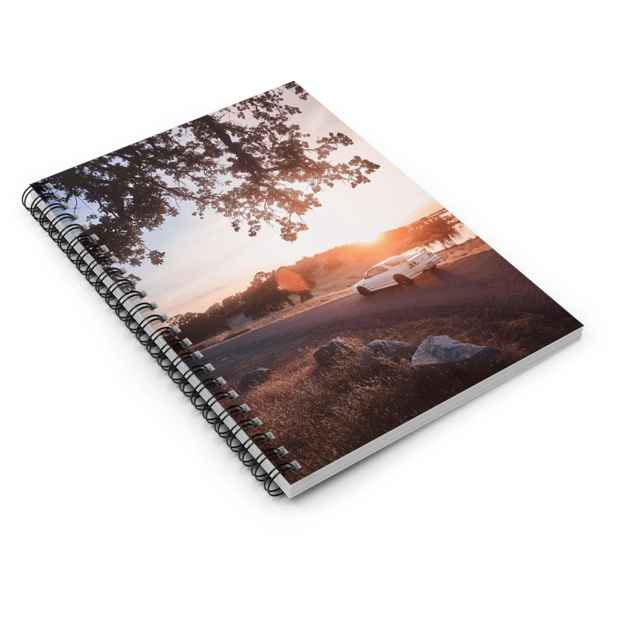 Nissan Skyline R33 GTS-T Automotive Spiral Notebook #004 - Throttle Designs