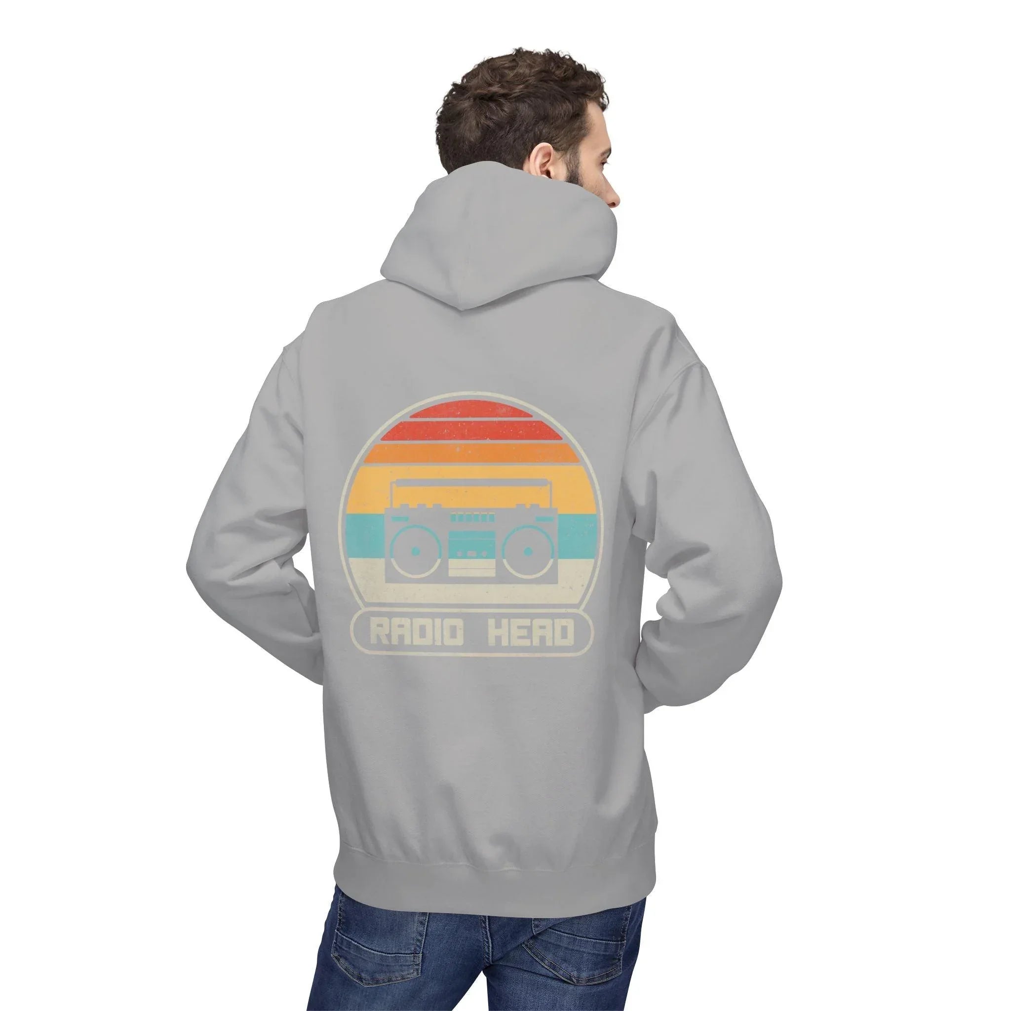 Cozy Vibes Radio Head Fleece Pullover Hoodie