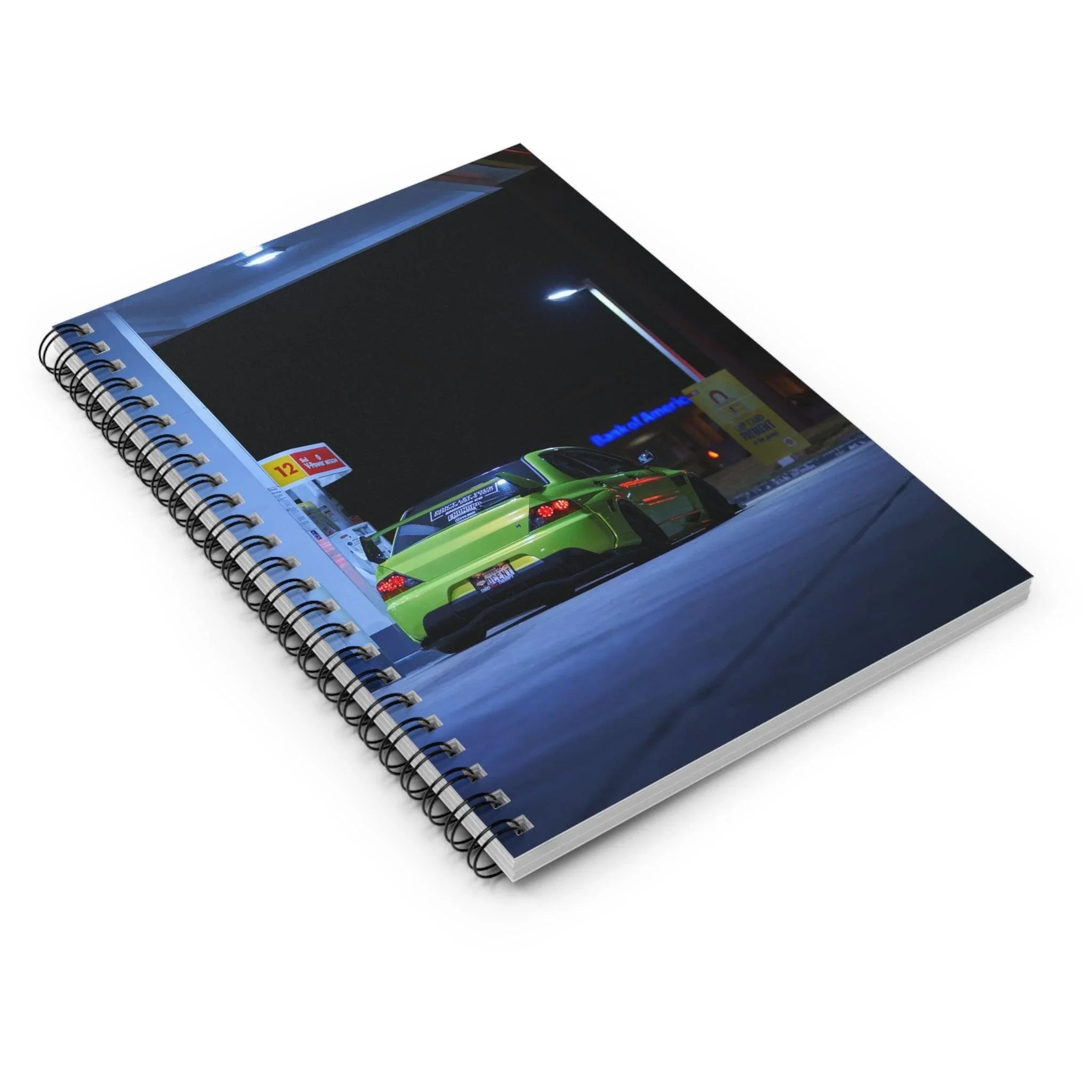 Mitsubishi Evo 9 Automotive Spiral Notebook #001 - Throttle Designs