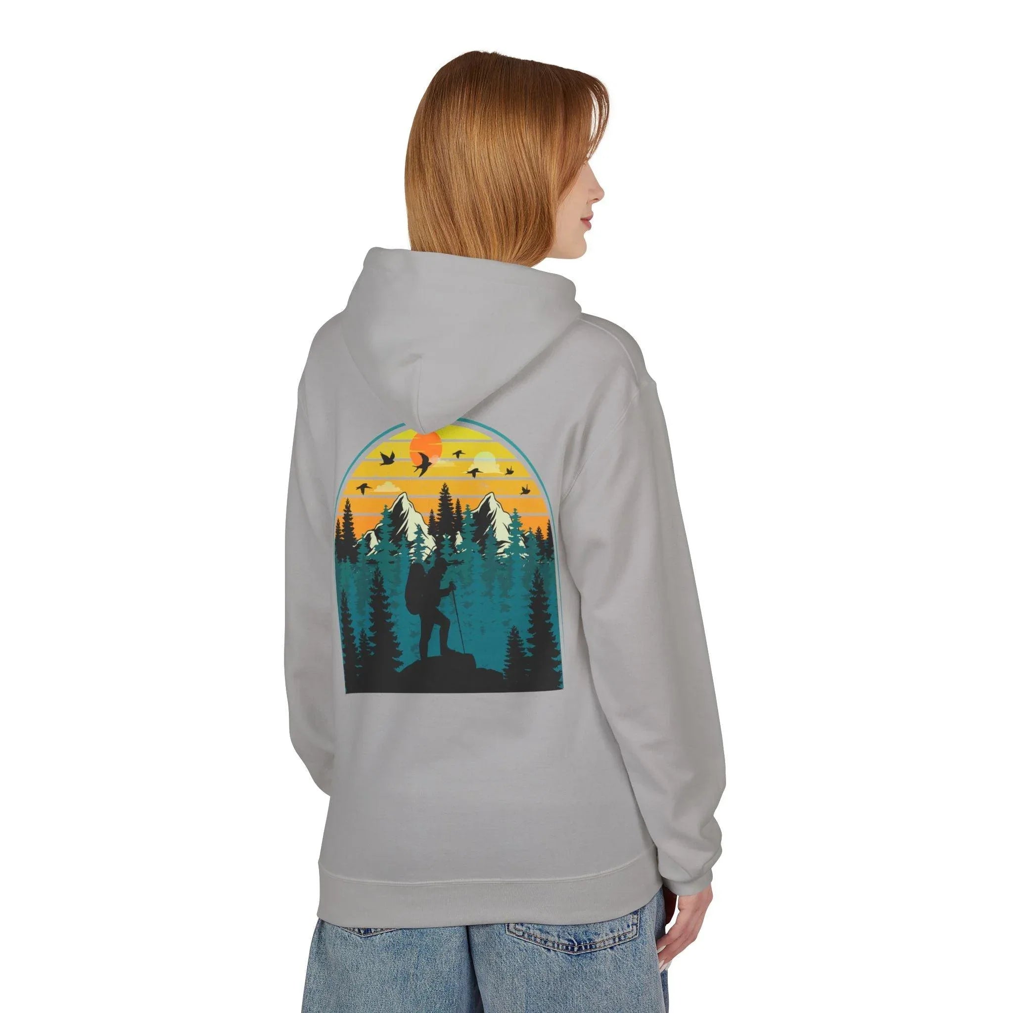 Ultimate Retro Outdoor Fleece Hoodie for Adventurers