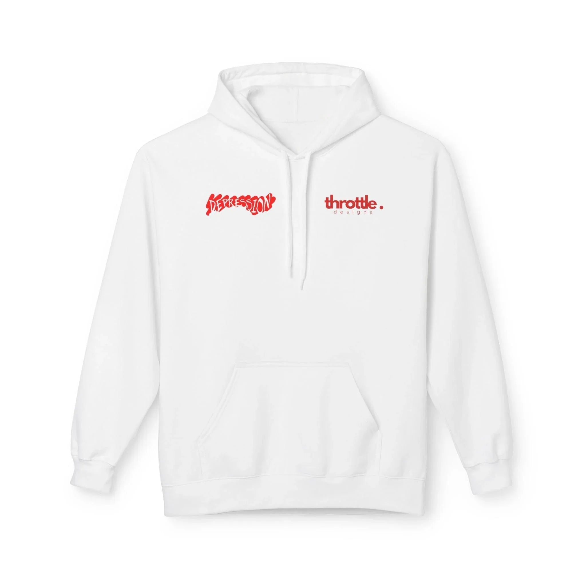 Empower Your Style: Fight Depression Fleece Hoodie for Ultimate Comfort