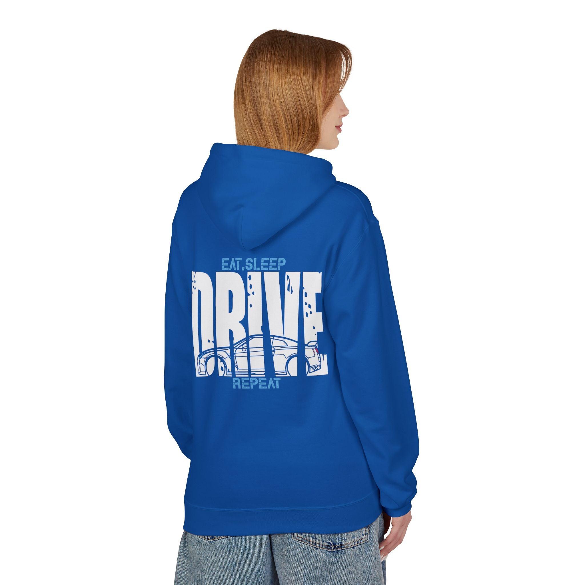 Nissan R35 GT-R DRIVE Fleece Hoodie - Premium Comfort & Style