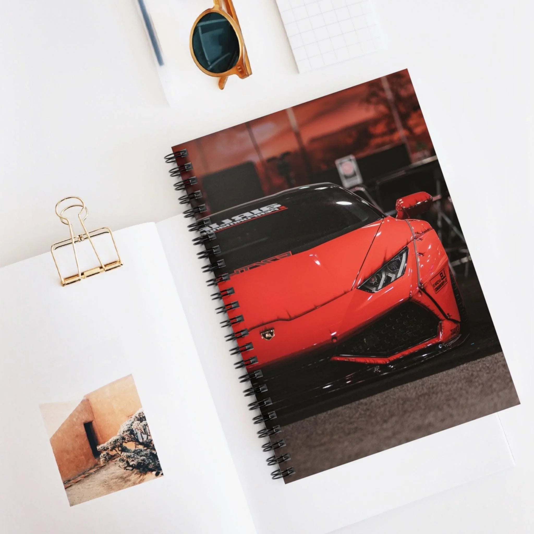 Lamborghini Huracan Automotive Spiral Notebook #004 - Throttle Designs
