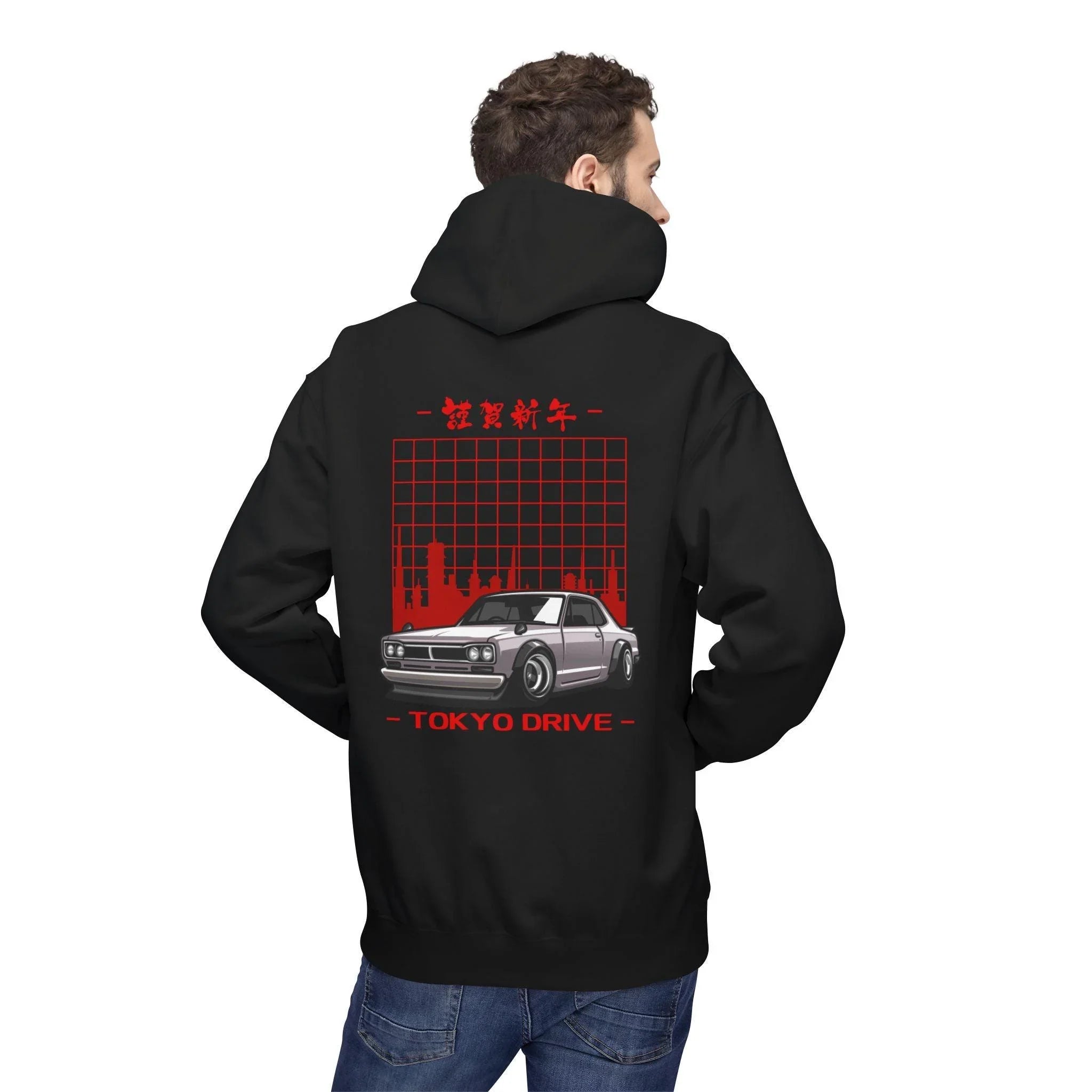 Tokyo Drive Luxe Fleece Hoodie for Ultimate Comfort and Style