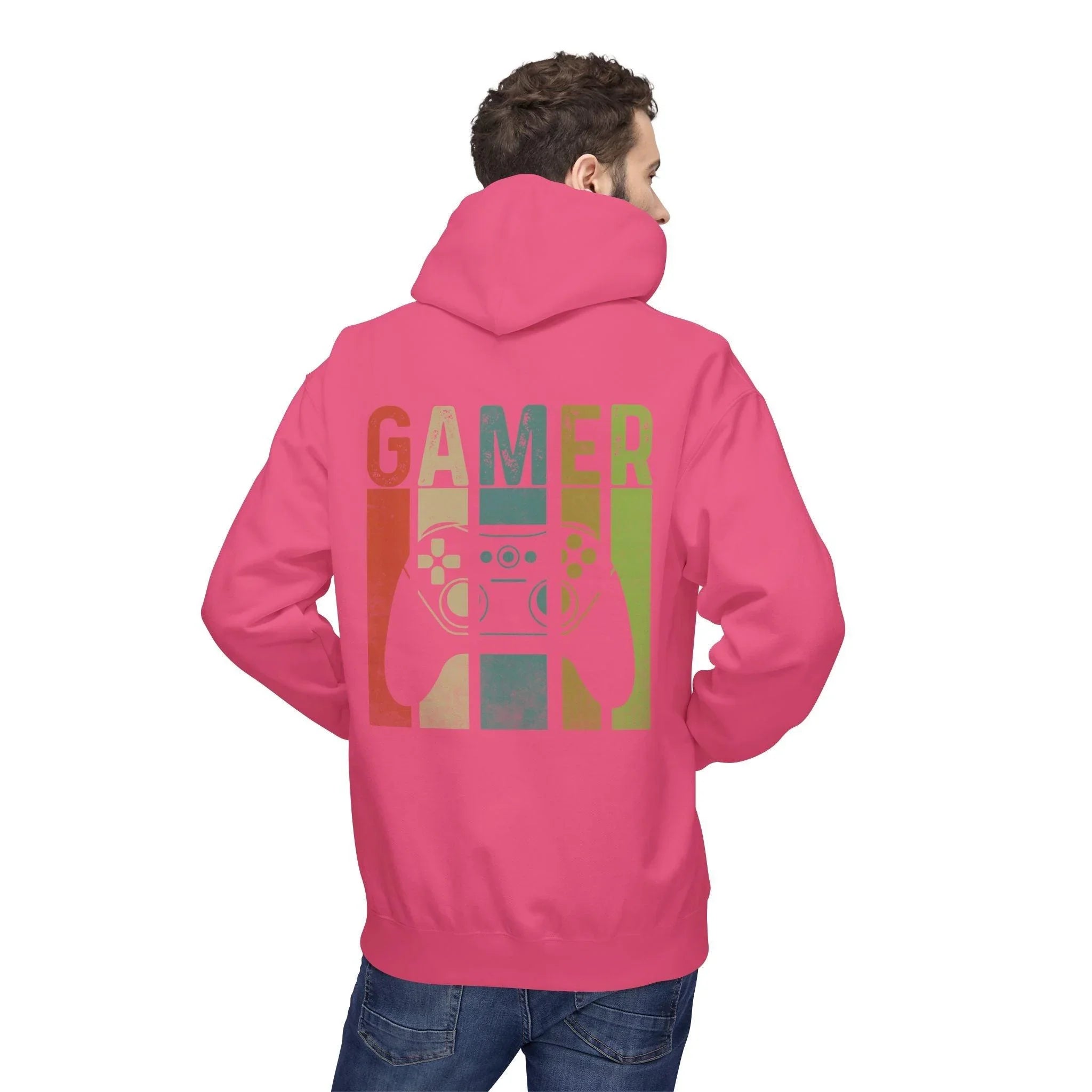 Ultimate Gamer Comfort Hoodie with Controller Design