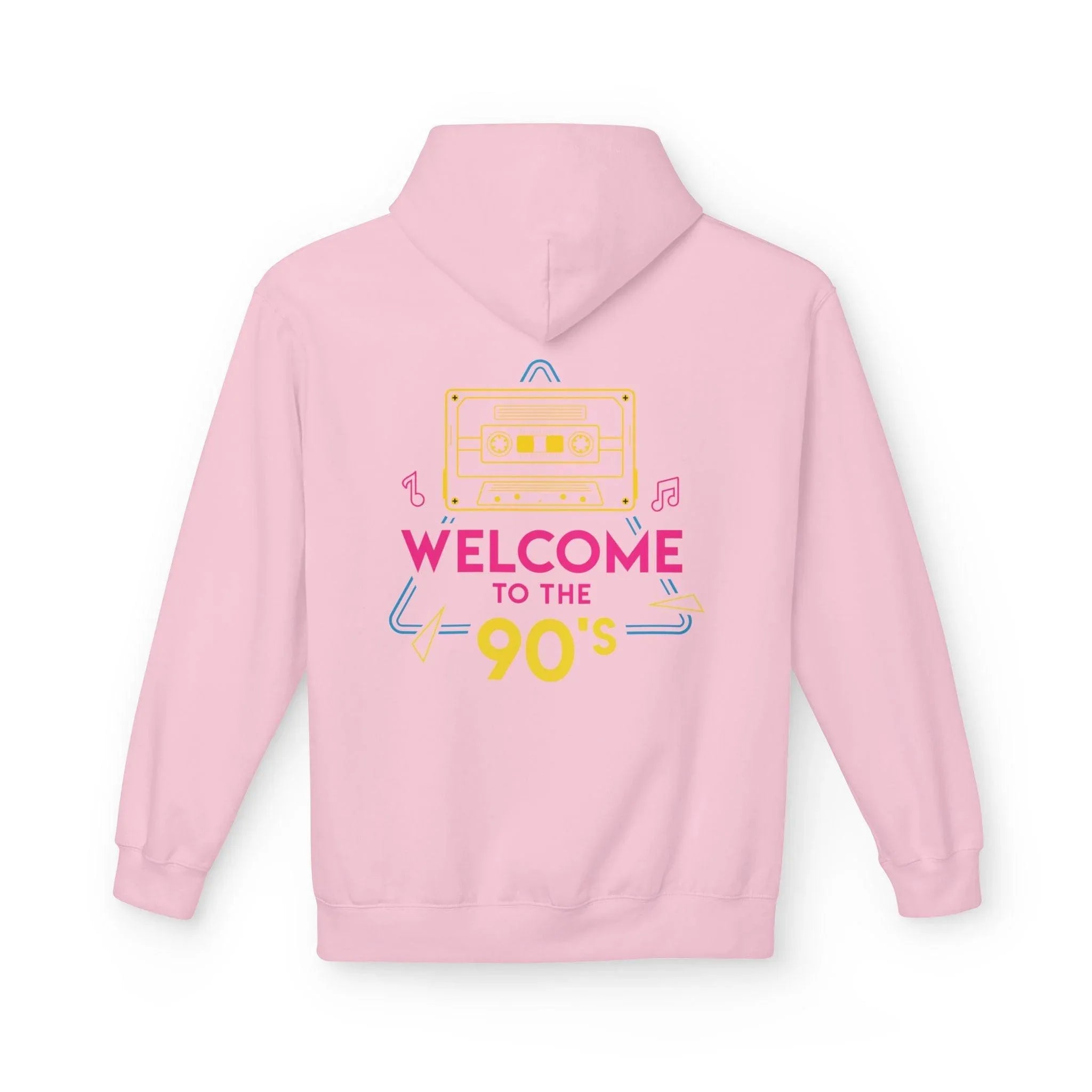 Nostalgic 90's Vibes Premium Fleece Hoodie for Ultimate Comfort