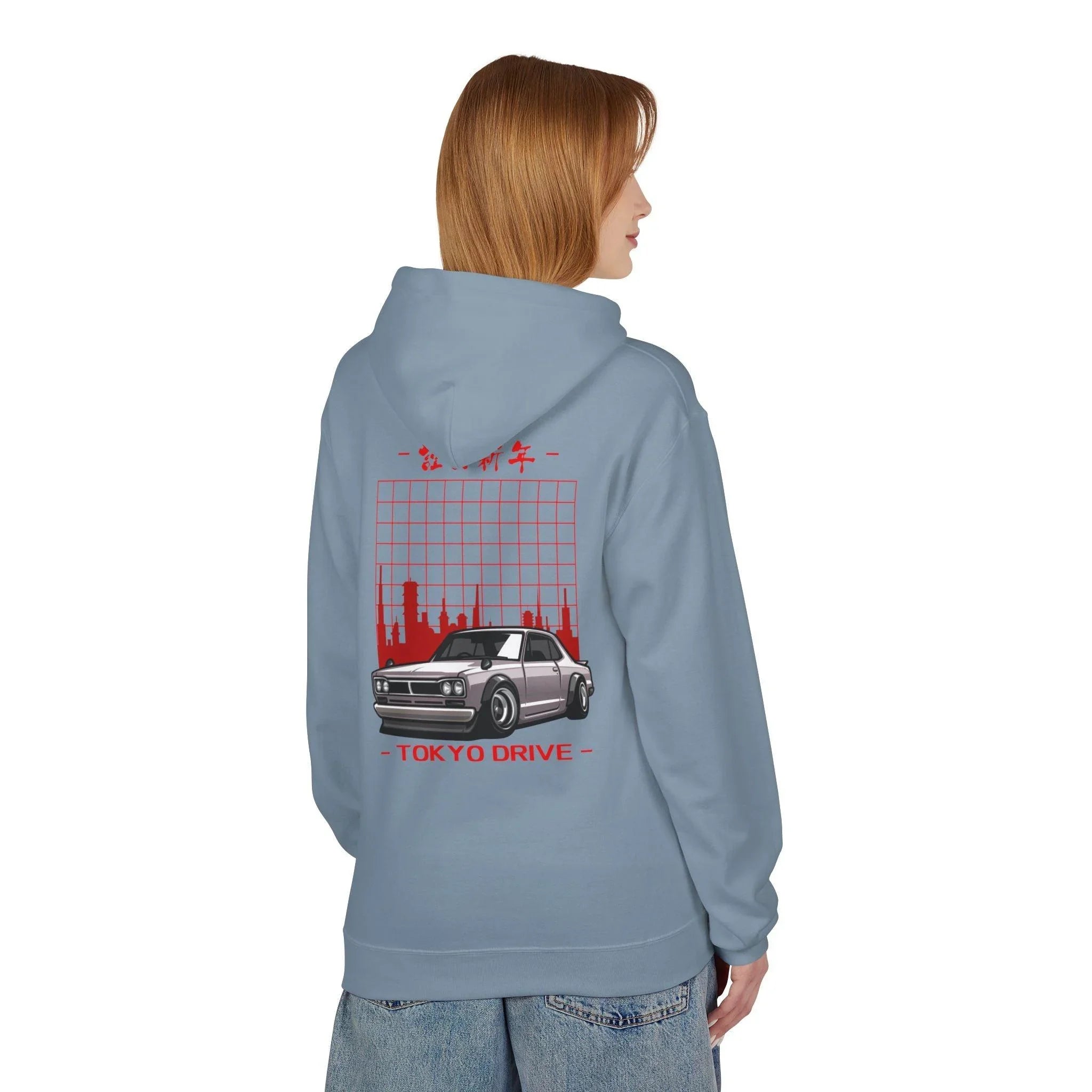 Tokyo Drive Luxe Fleece Hoodie for Ultimate Comfort and Style