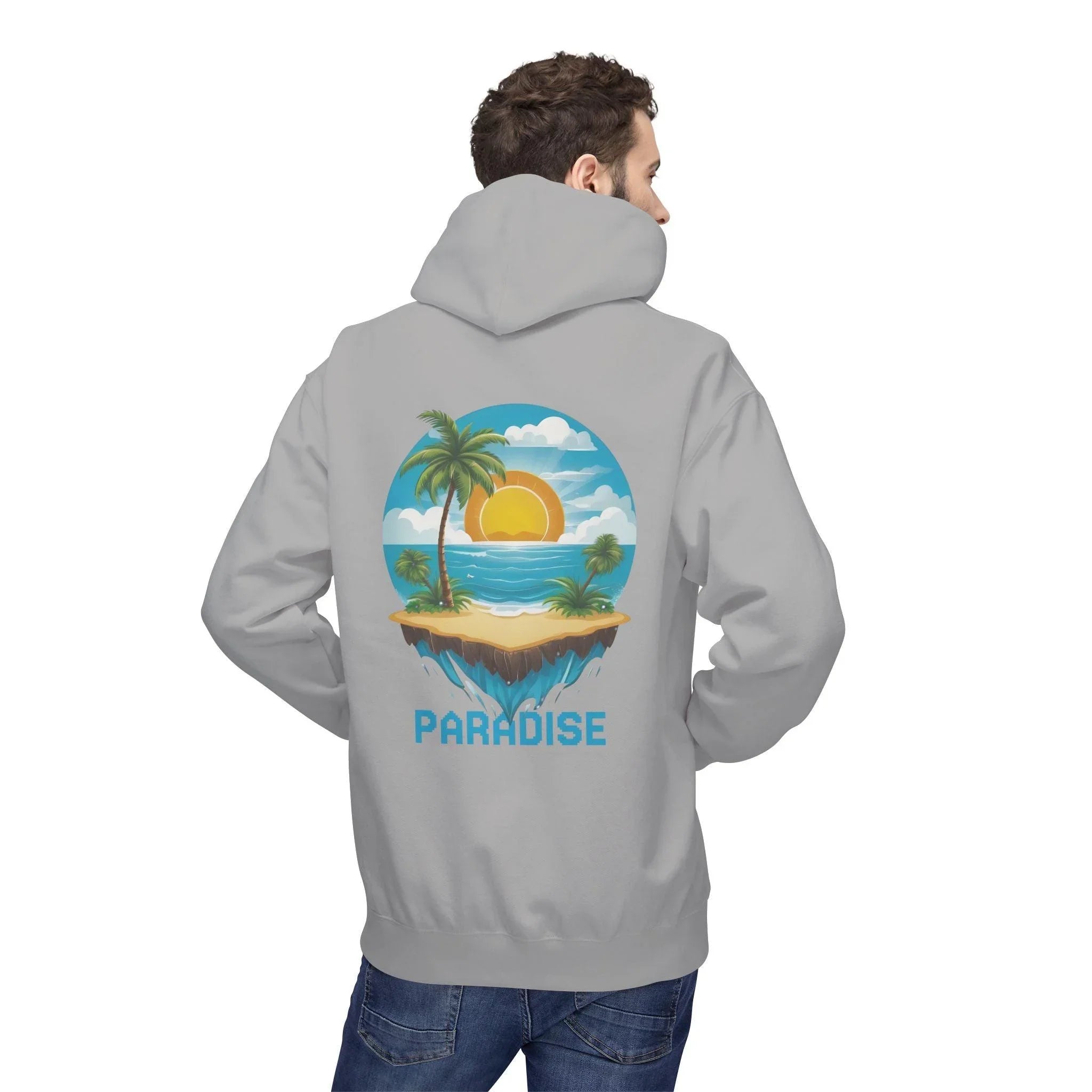 Cozy Paradise Fleece Hoodie for Ultimate Comfort and Style