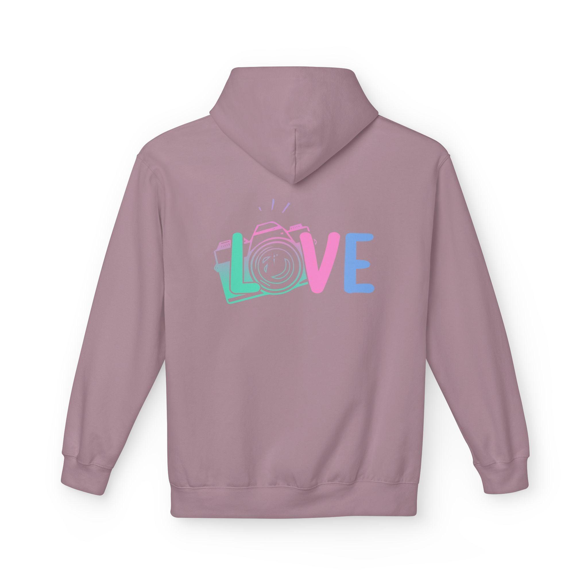 Cozy Love Photography Fleece Hoodie for Stylish Comfort