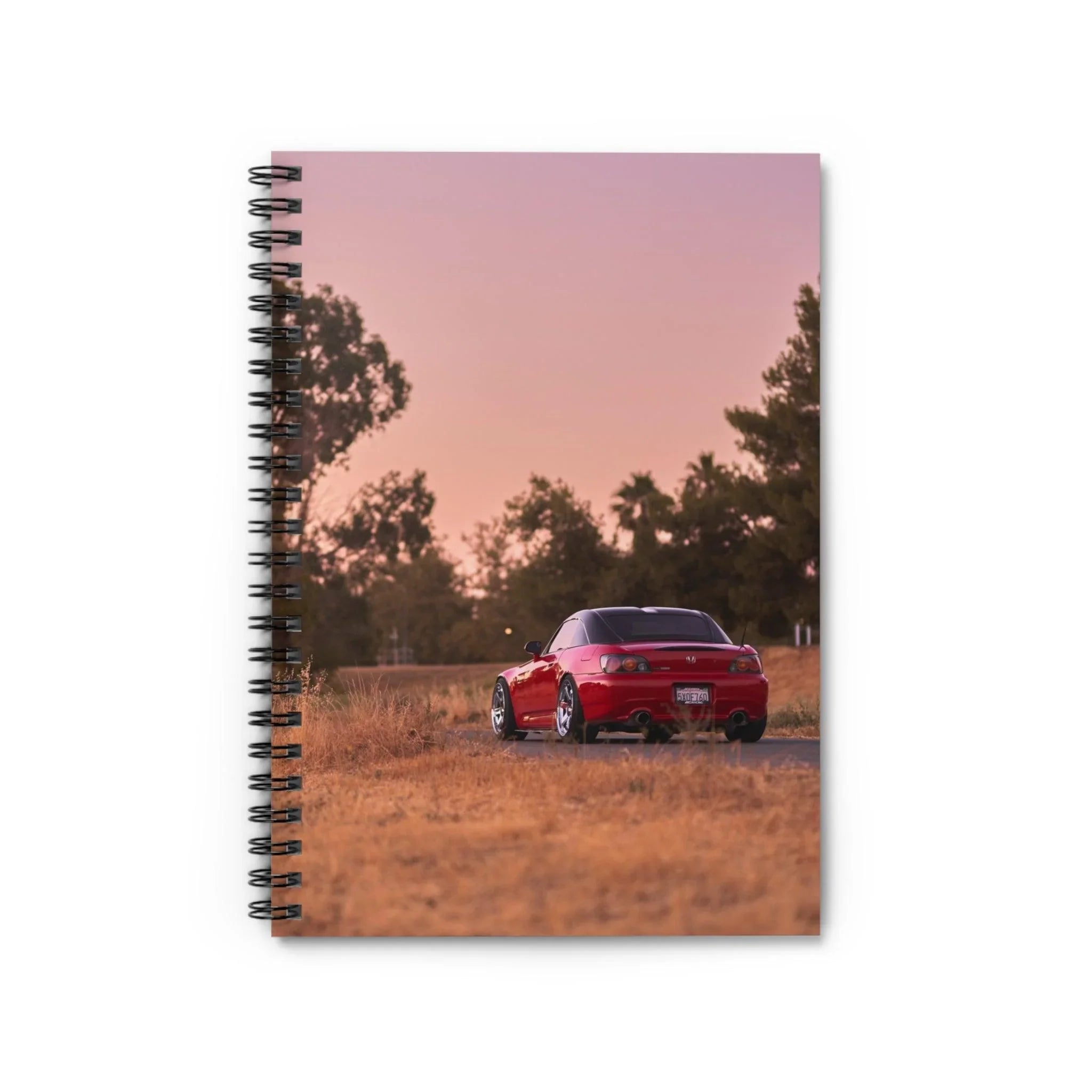 Honda S2000 Automotive Spiral Notebook #018 - Throttle Designs