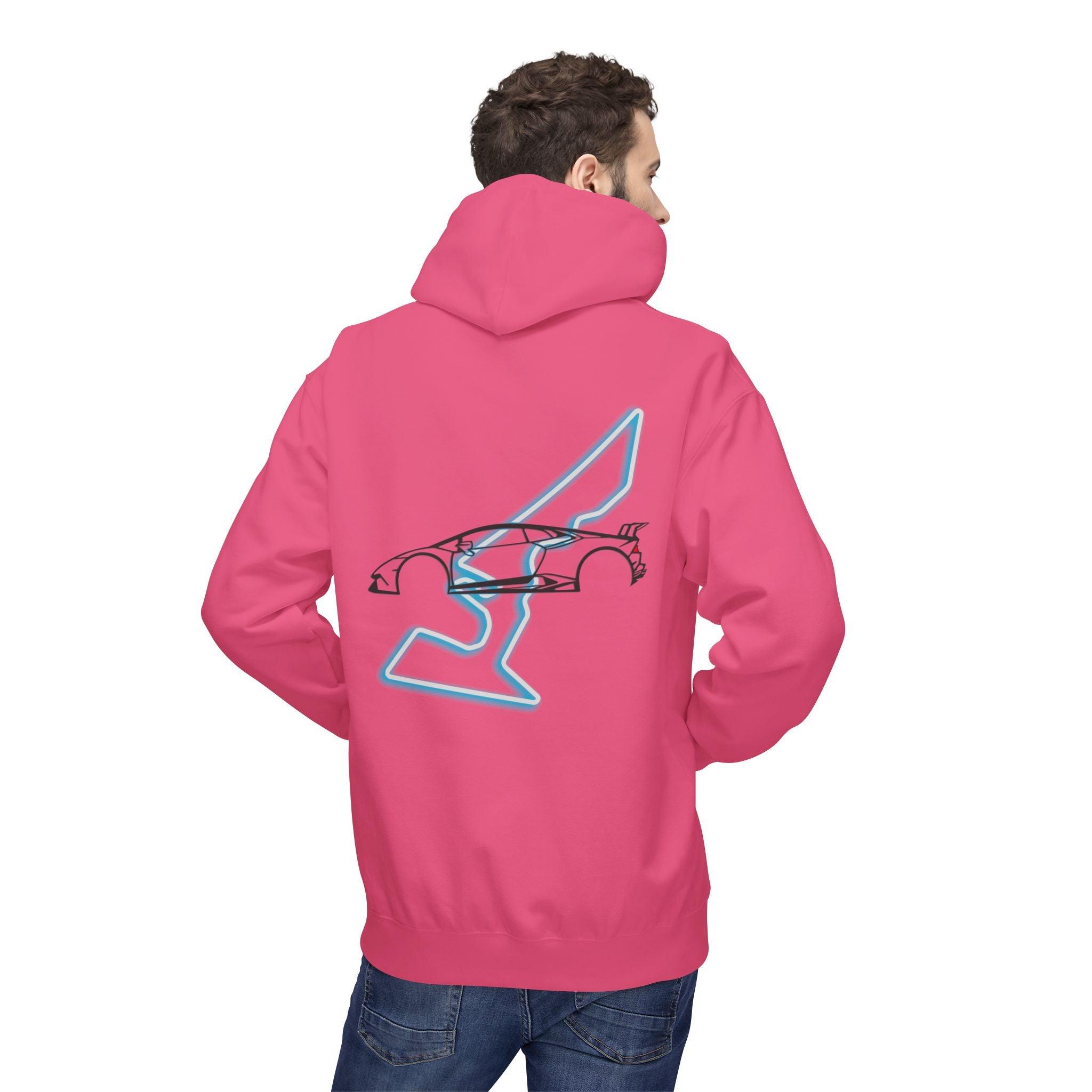 Circuit Of The Americas Huracan Performante Fleece Hoodie