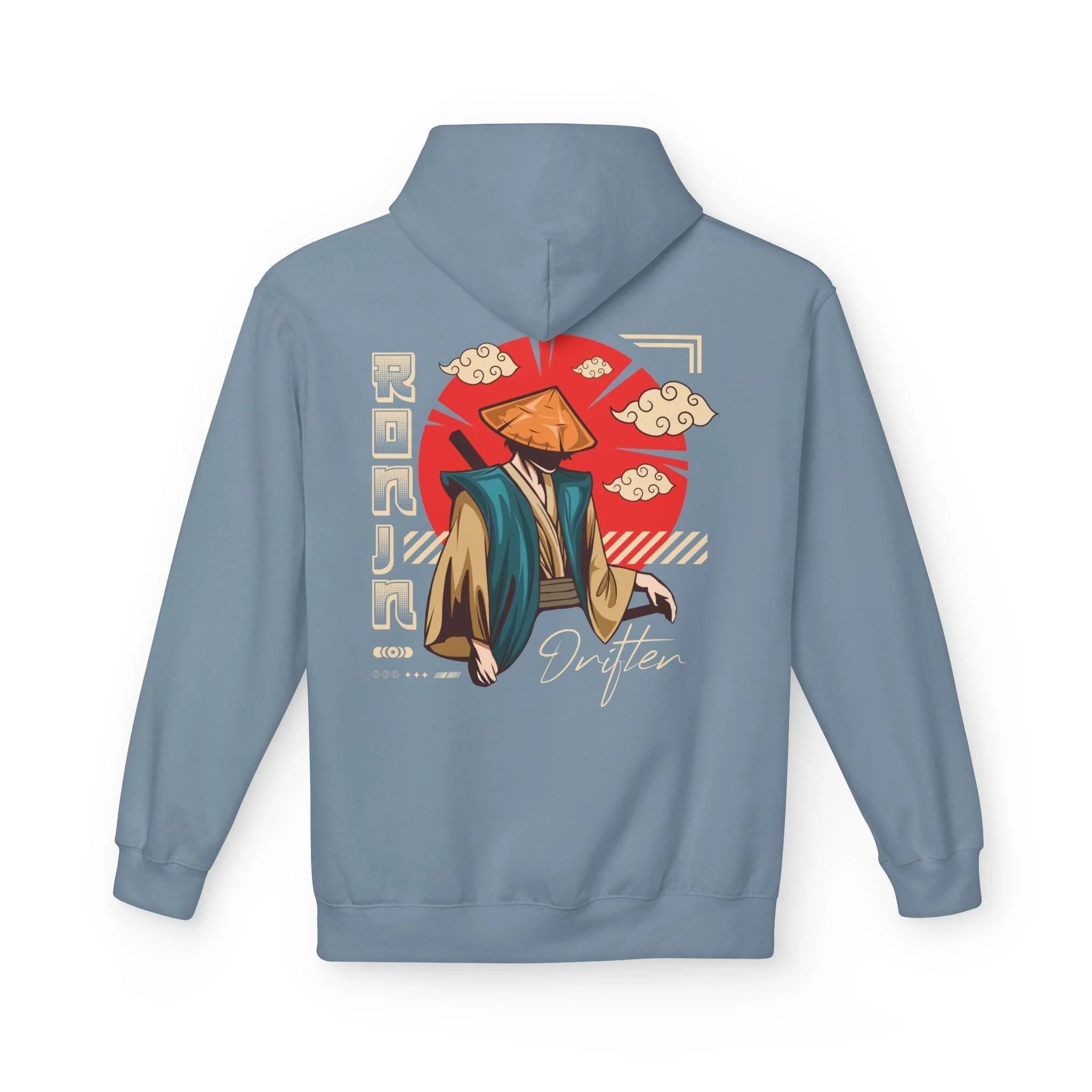 Ultimate Ronin Drifter Japanese Streetwear Fleece Hoodie for Trendsetters
