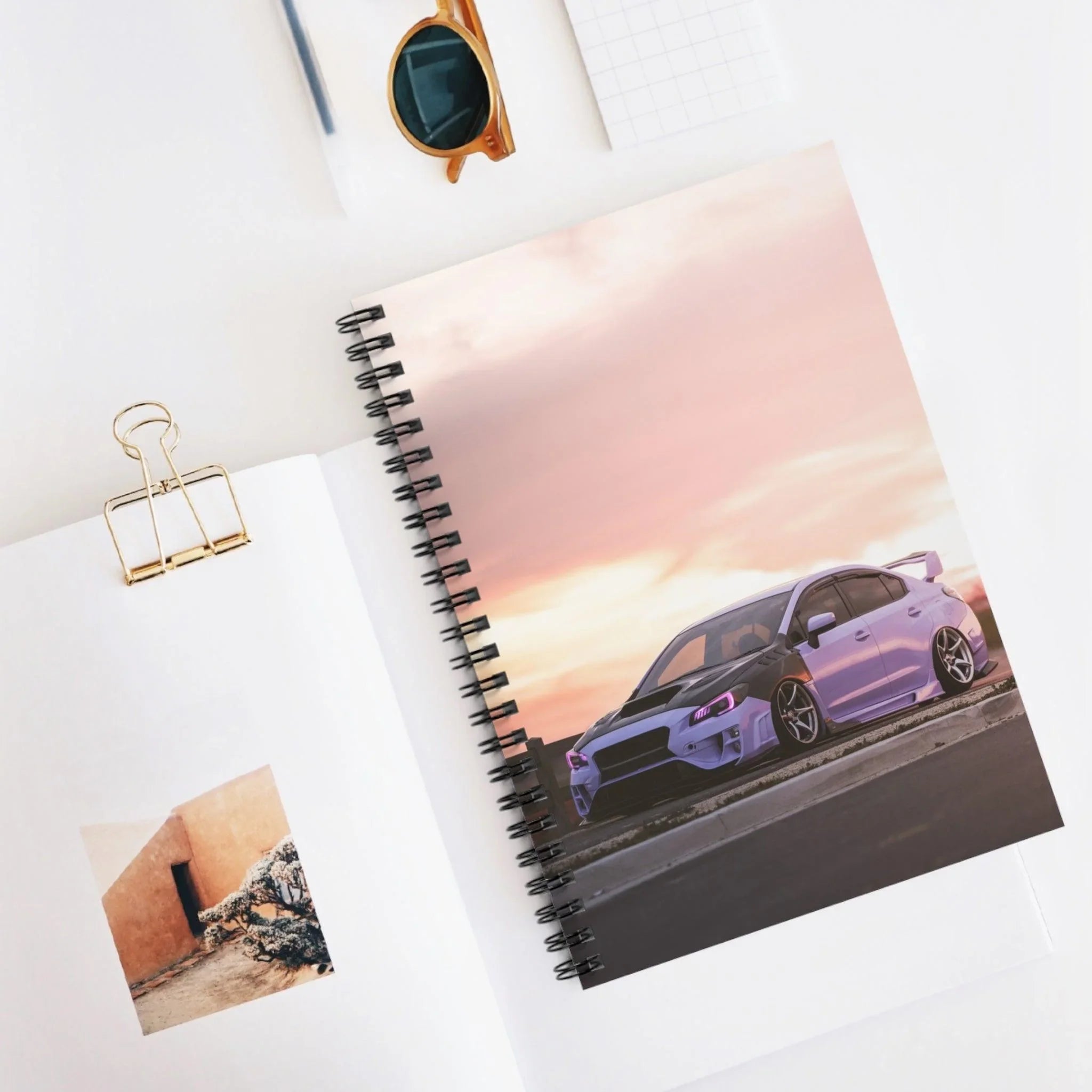 Subaru WRX Automotive Spiral Notebook #007 - Throttle Designs