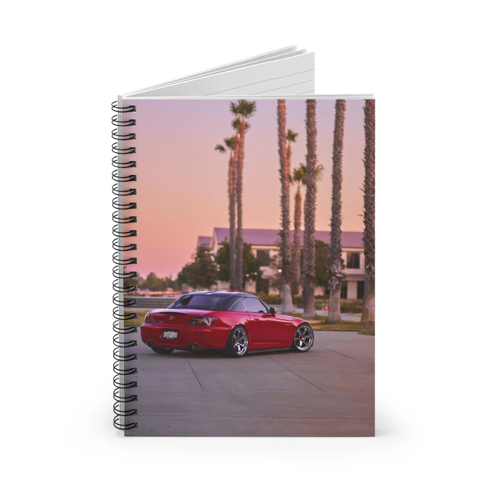 Honda S2000 Automotive Spiral Notebook #020 - Throttle Designs
