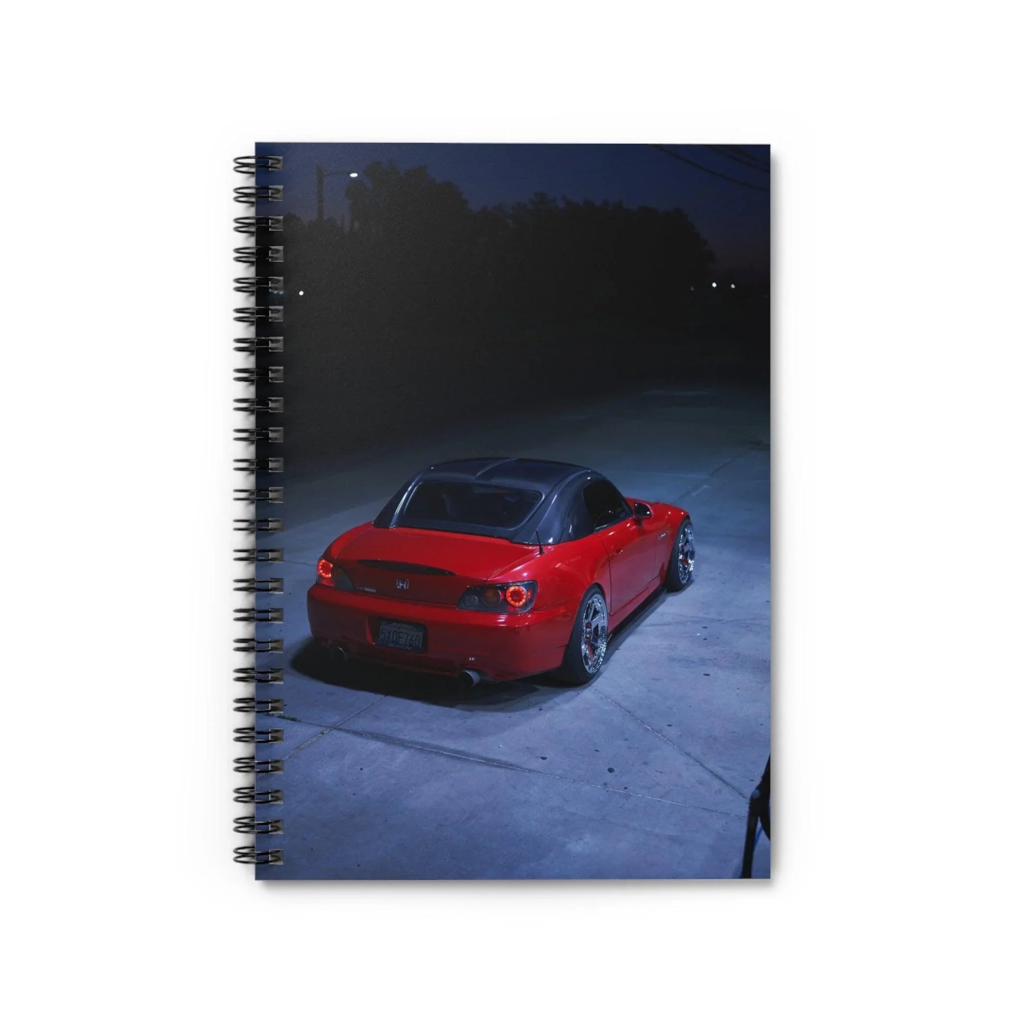 Honda S2000 Automotive Spiral Notebook #014 - Throttle Designs
