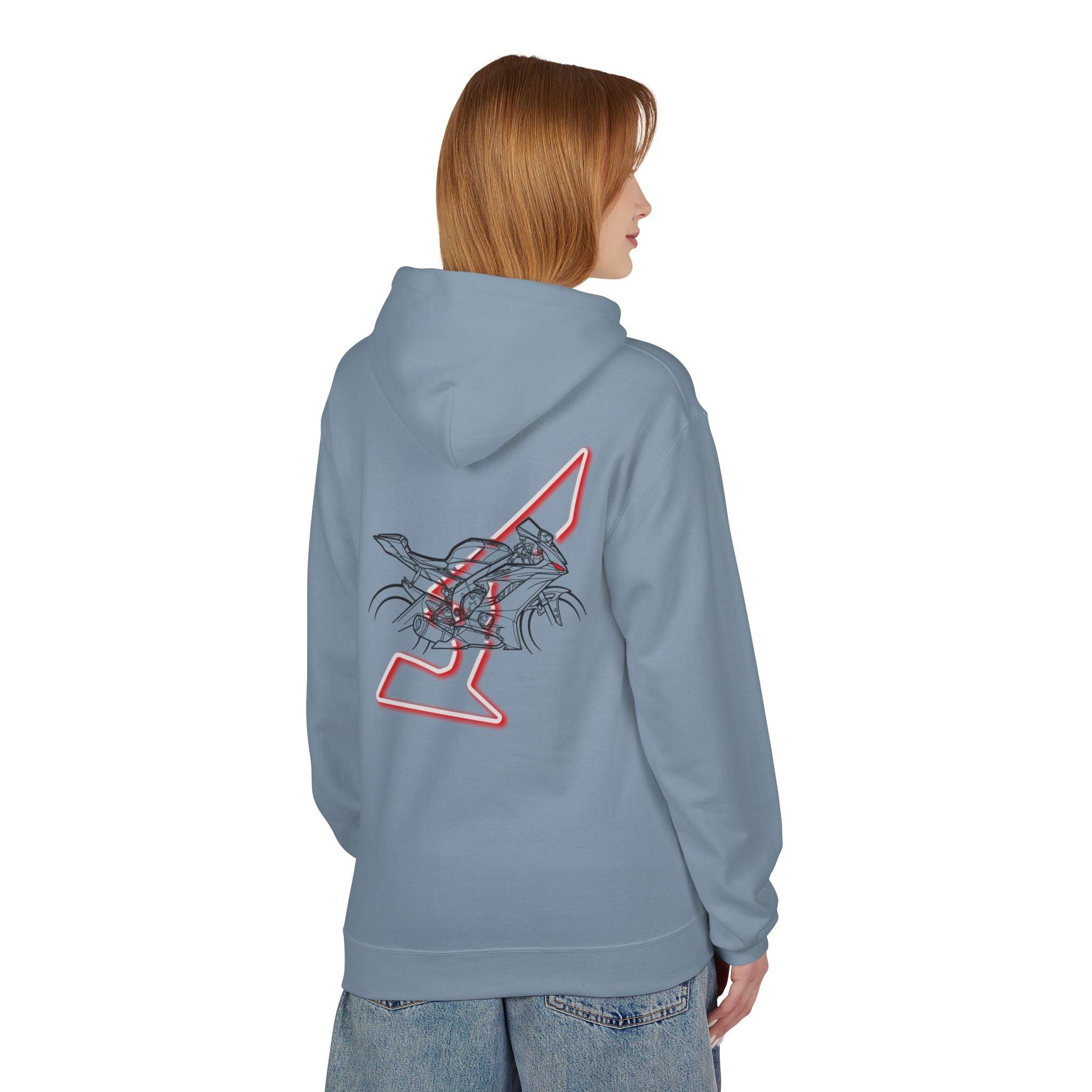 Yamaha R6 Red Eyes Hoodie - Ultimate Comfort for Racing Fans