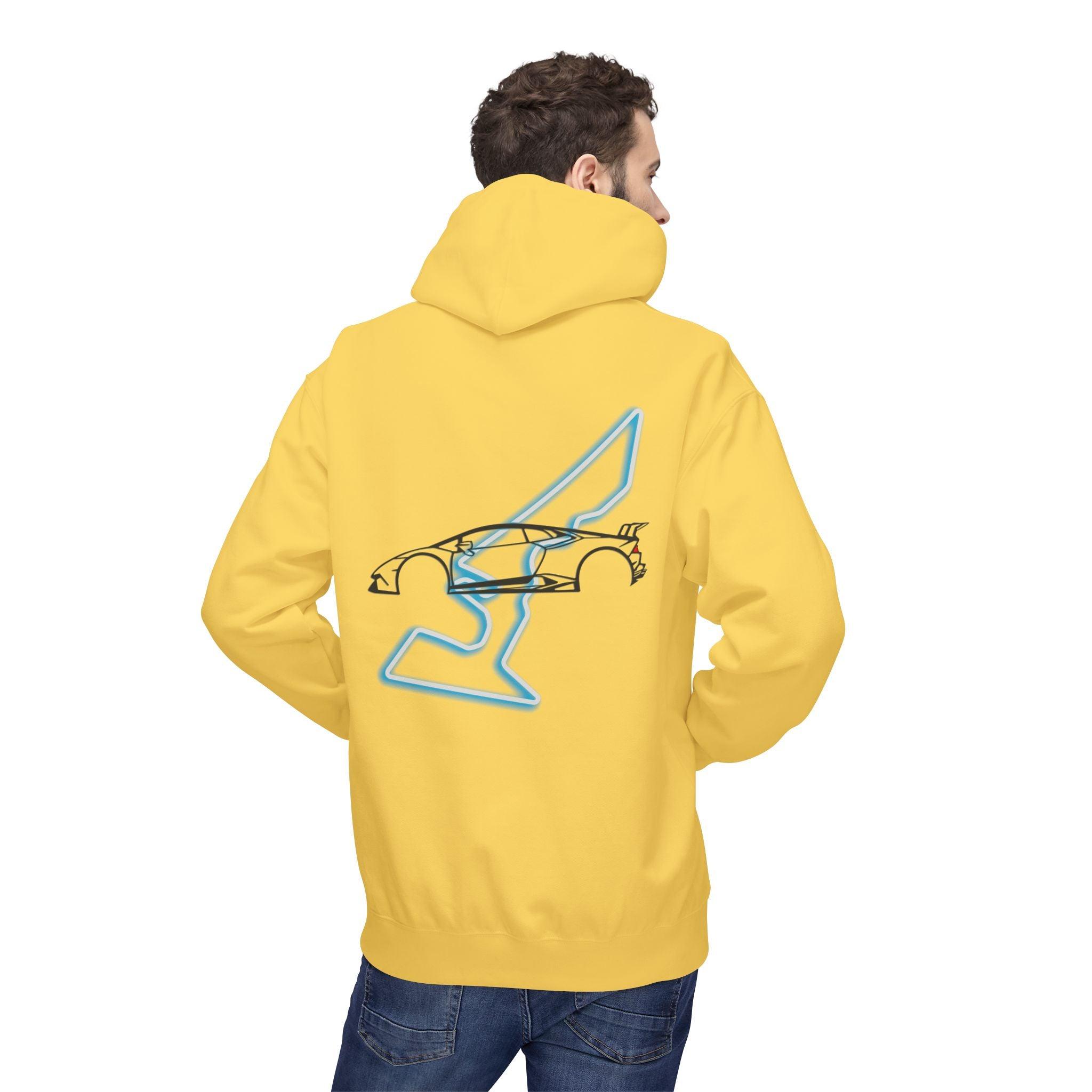 Circuit Of The Americas Huracan Performante Fleece Hoodie