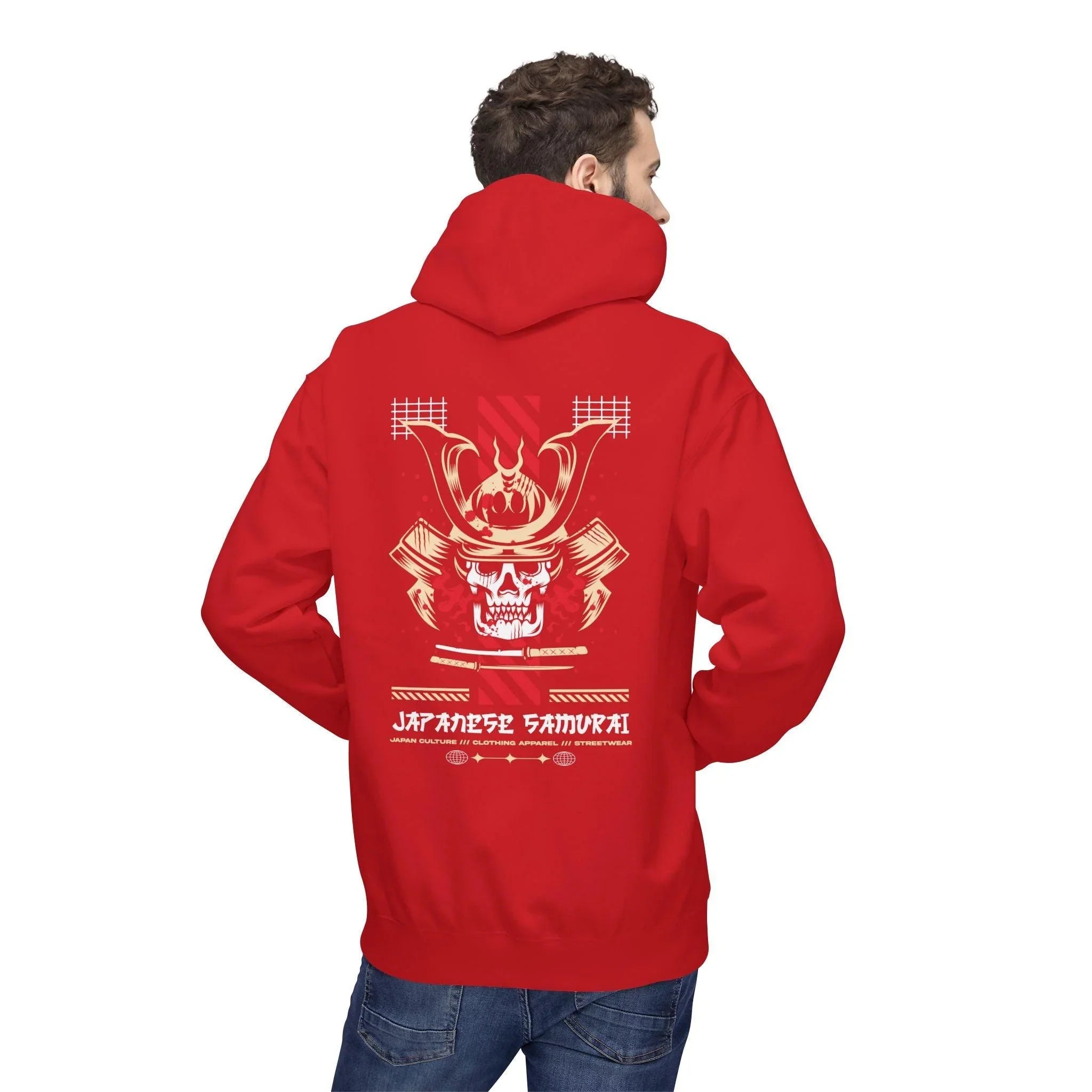 Ultimate Samurai Streetwear Fleece Hoodie for Comfort and Style