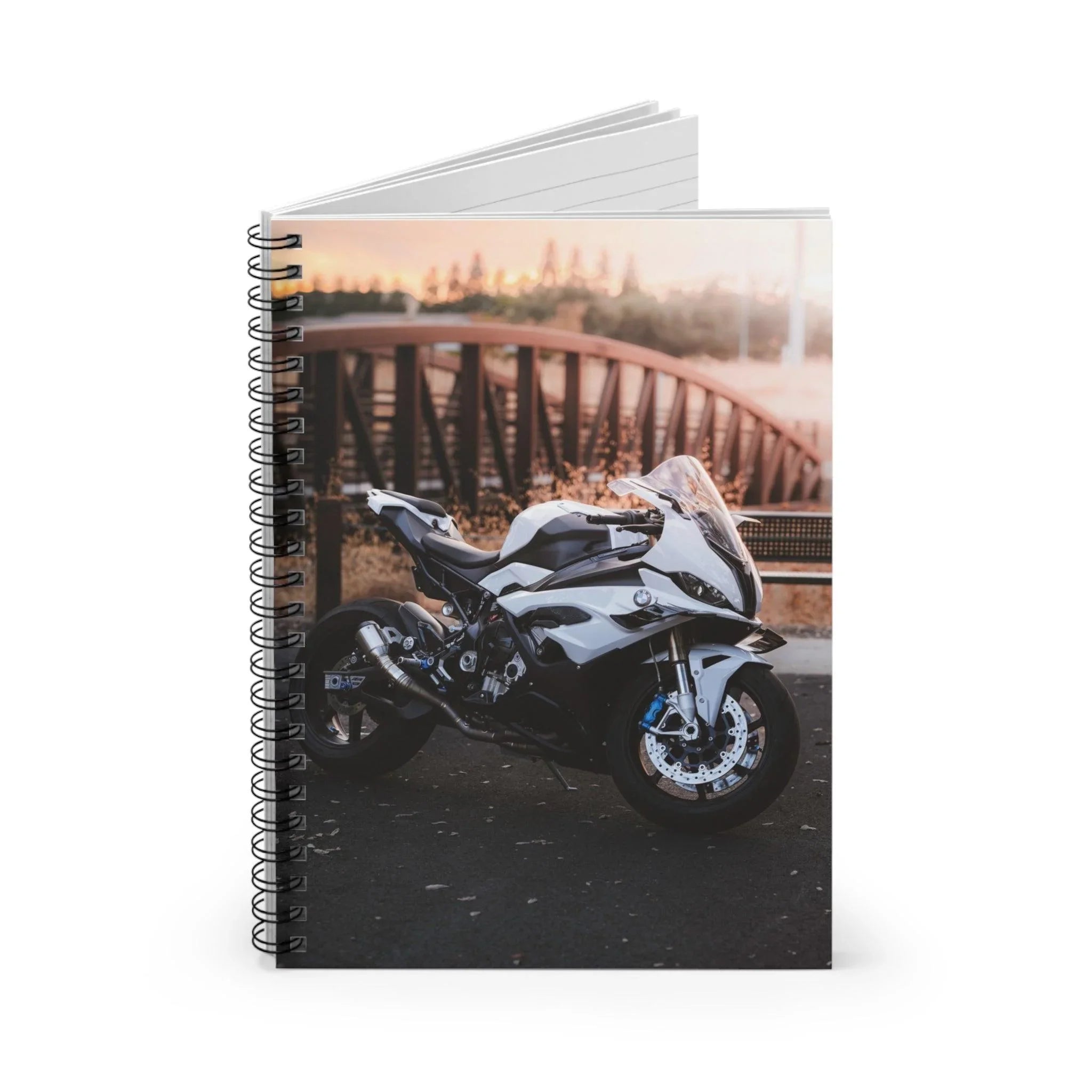 BMW S1000RR Motorcycle Spiral Notebook #107 - Throttle Designs