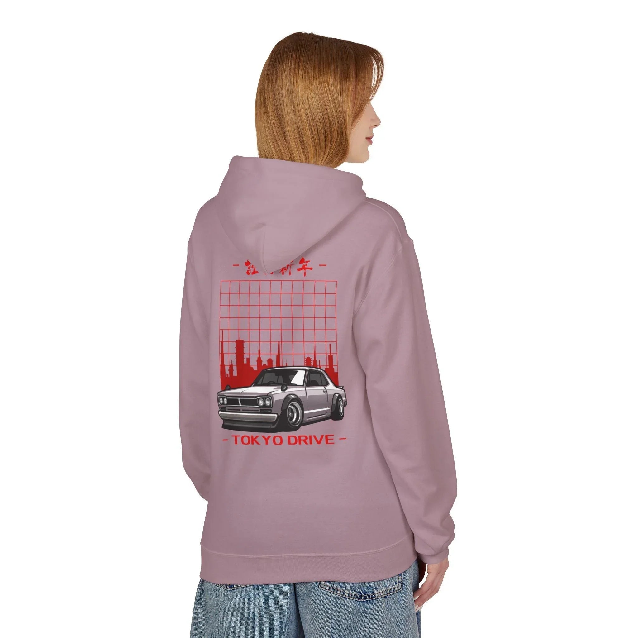 Tokyo Drive Luxe Fleece Hoodie for Ultimate Comfort and Style