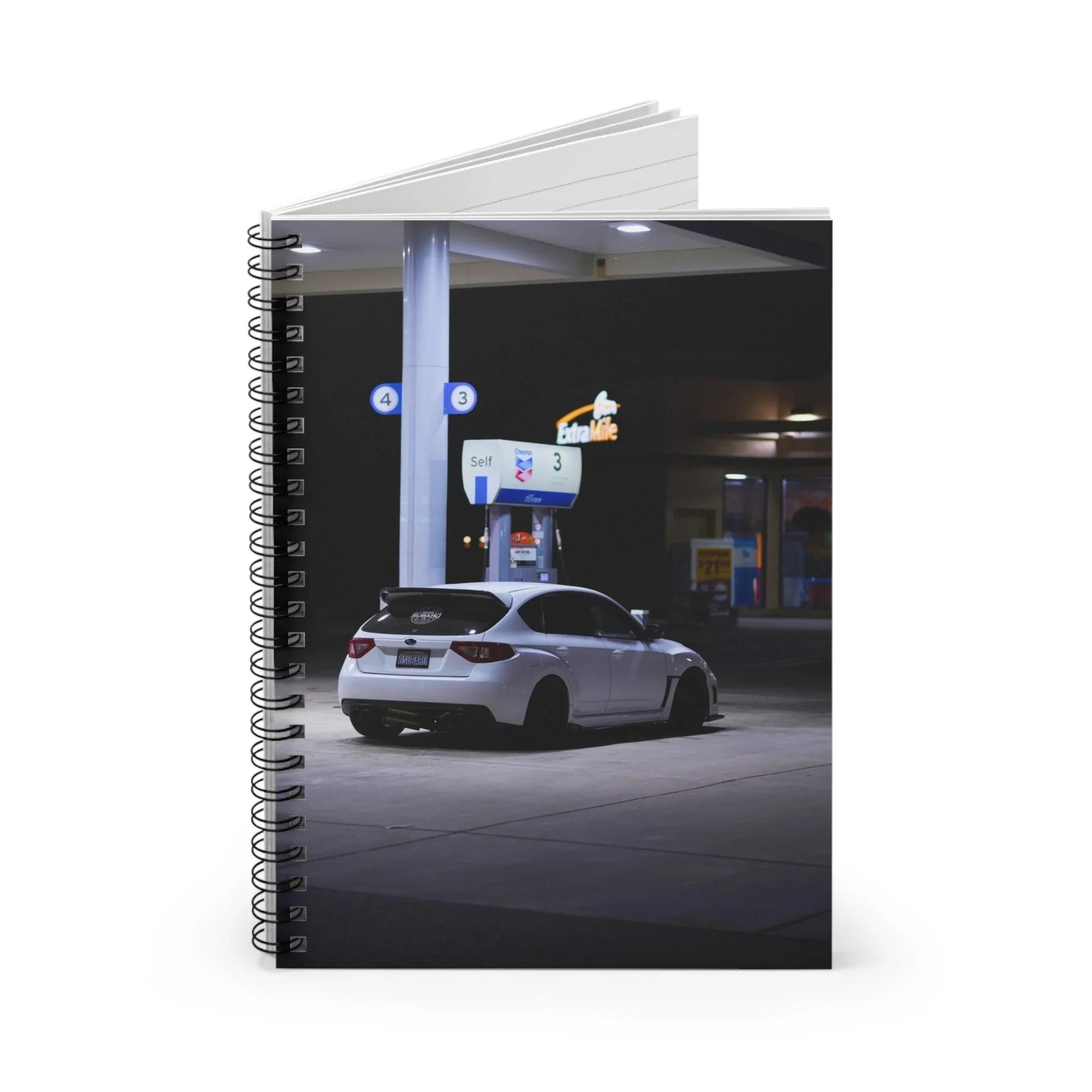 Subaru WRX STI Automotive Spiral Notebook #010 - Throttle Designs