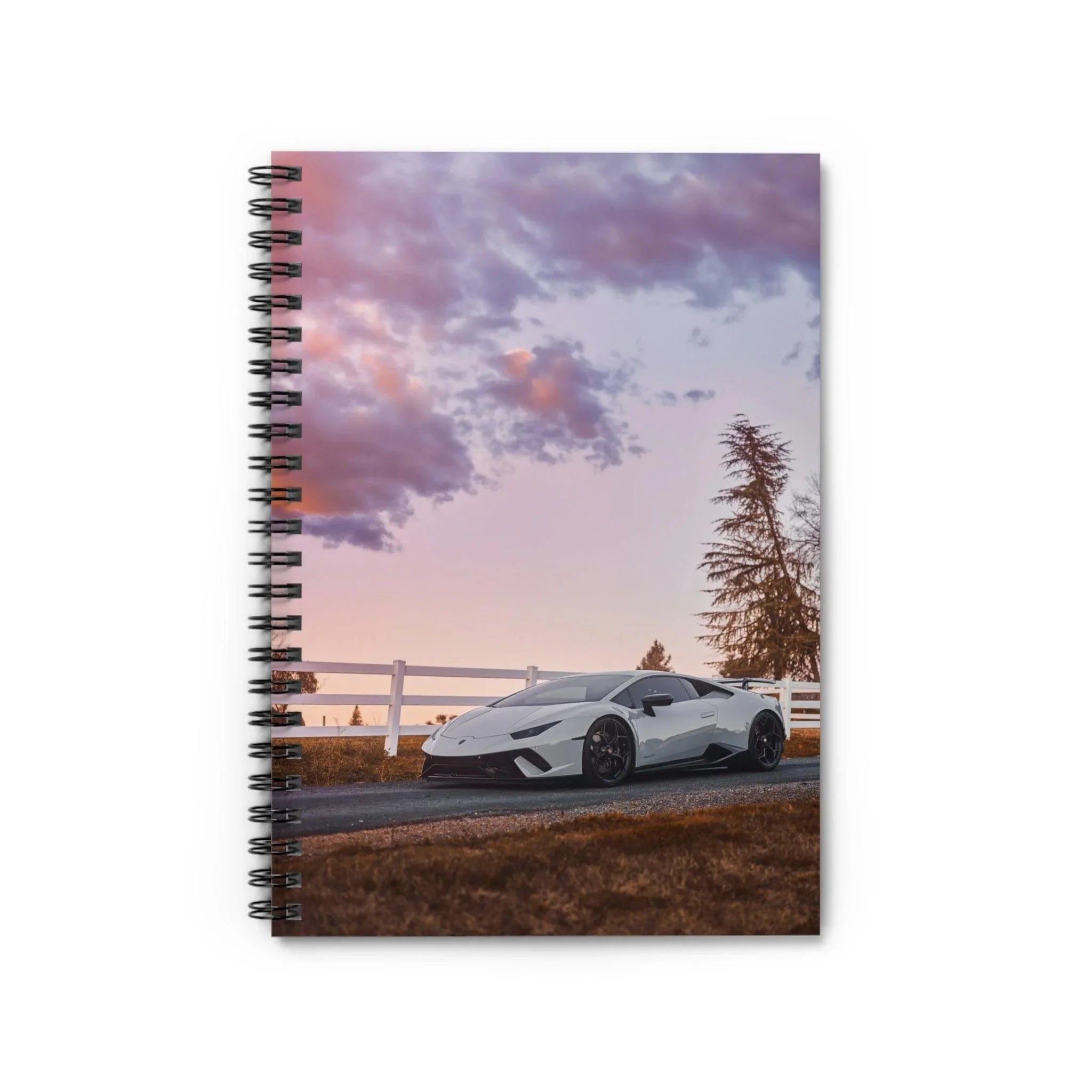 Lamborghini Huracan Automotive Spiral Notebook #044 - Throttle Designs