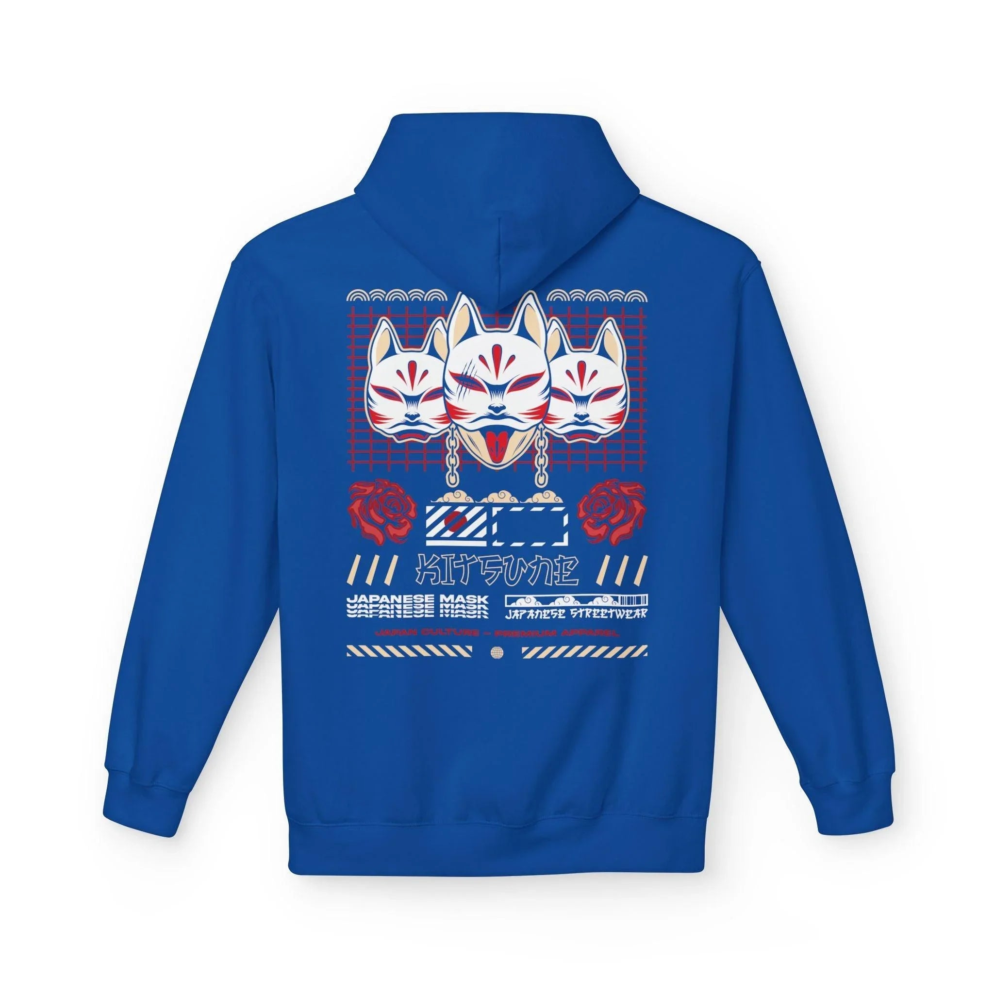Ultimate Kitsune Japanese Streetwear Fleece Hoodie for Comfort and Style