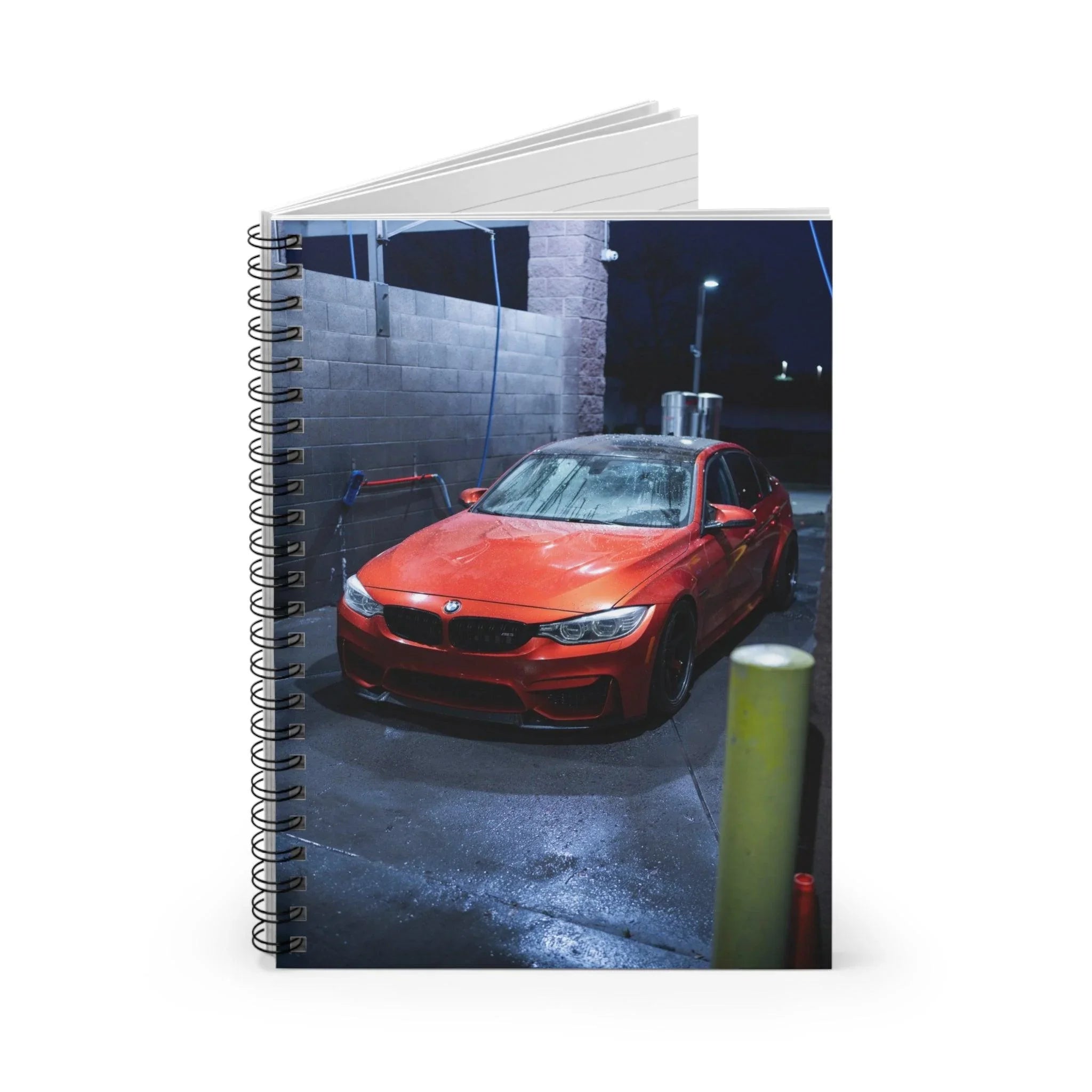 BMW F80 M3 Automotive Spiral Notebook #004 - Throttle Designs