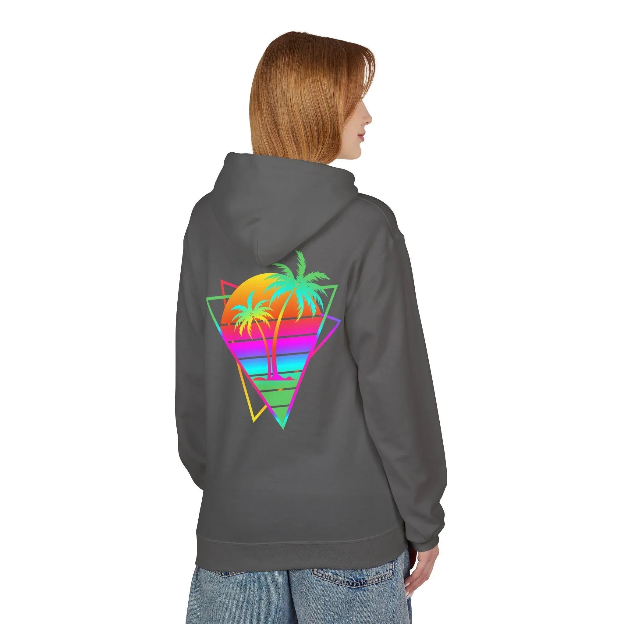 Vaporwave Vintage Fleece Hoodie for Ultimate Comfort and Style