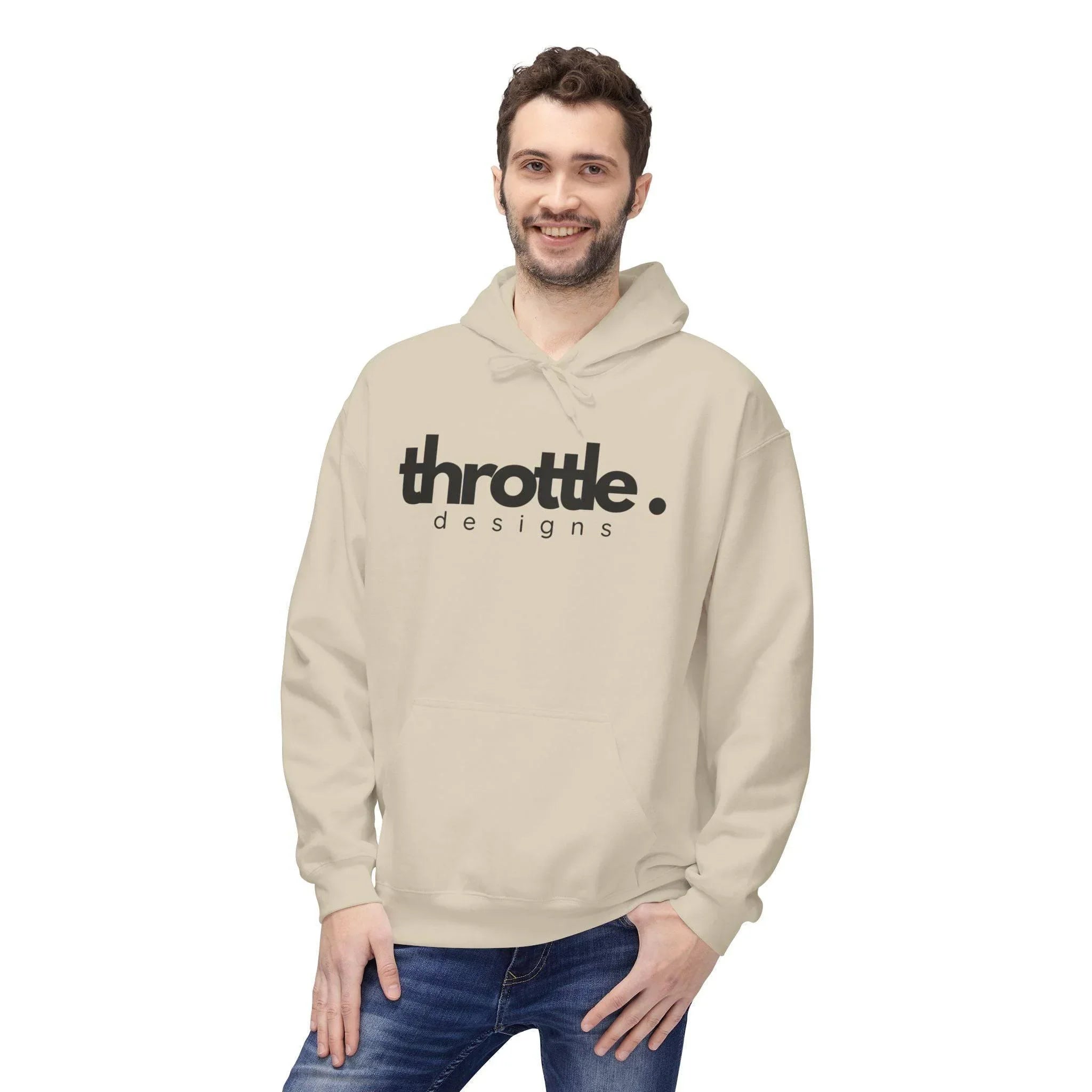 Throttle Designs V1 Premium Fleece Hoodie for Ultimate Comfort & Style