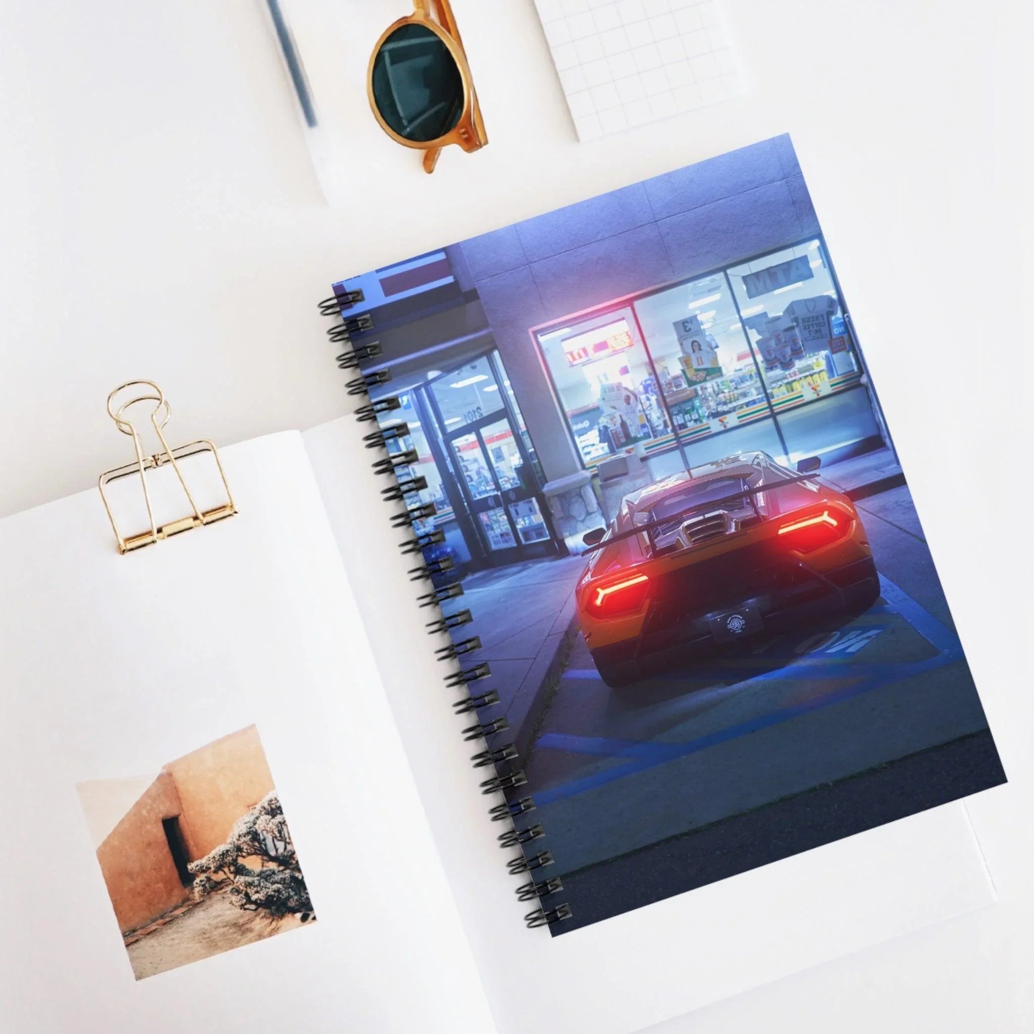 Lamborghini Huracan Automotive Spiral Notebook #020 - Throttle Designs