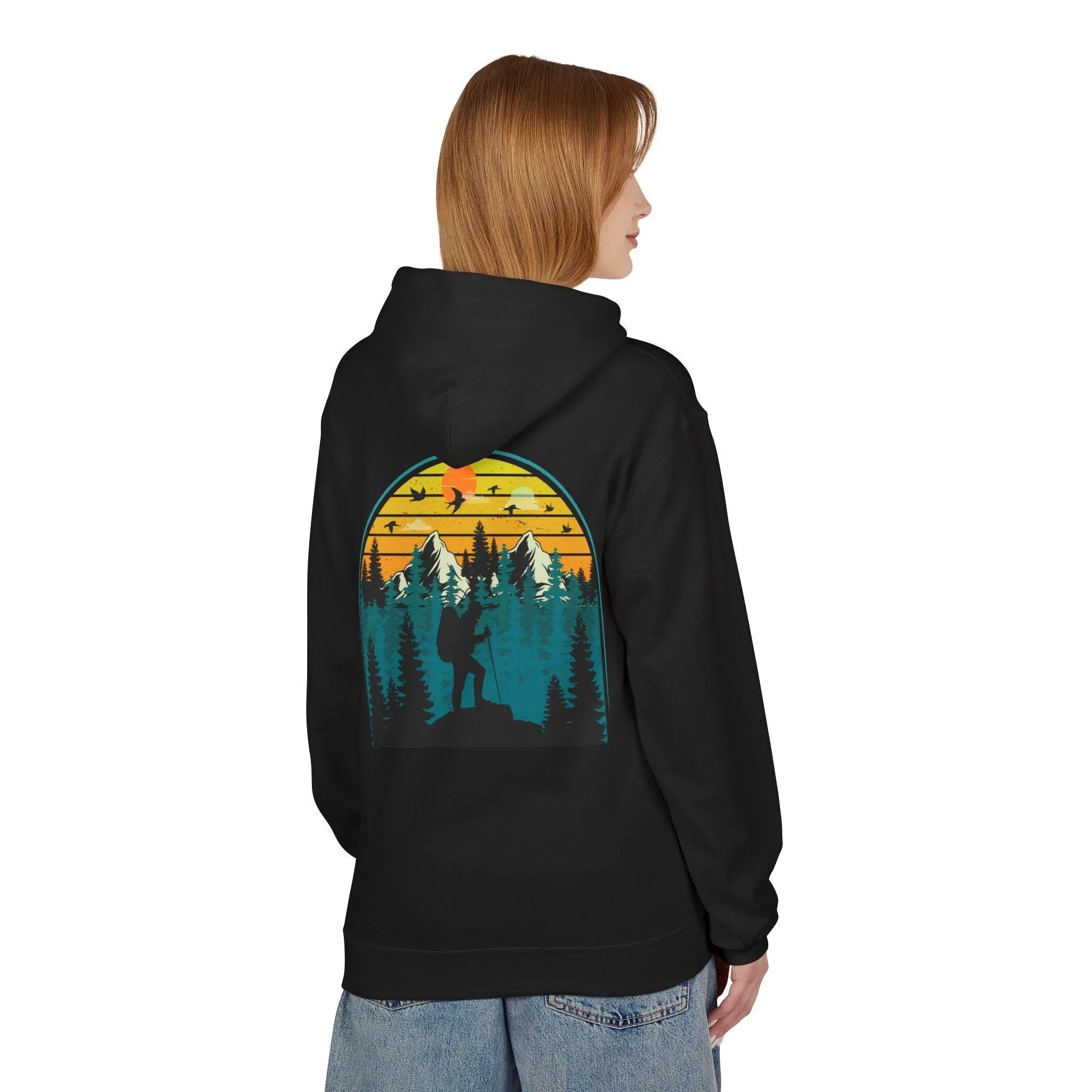 Ultimate Retro Outdoor Fleece Hoodie for Adventurers