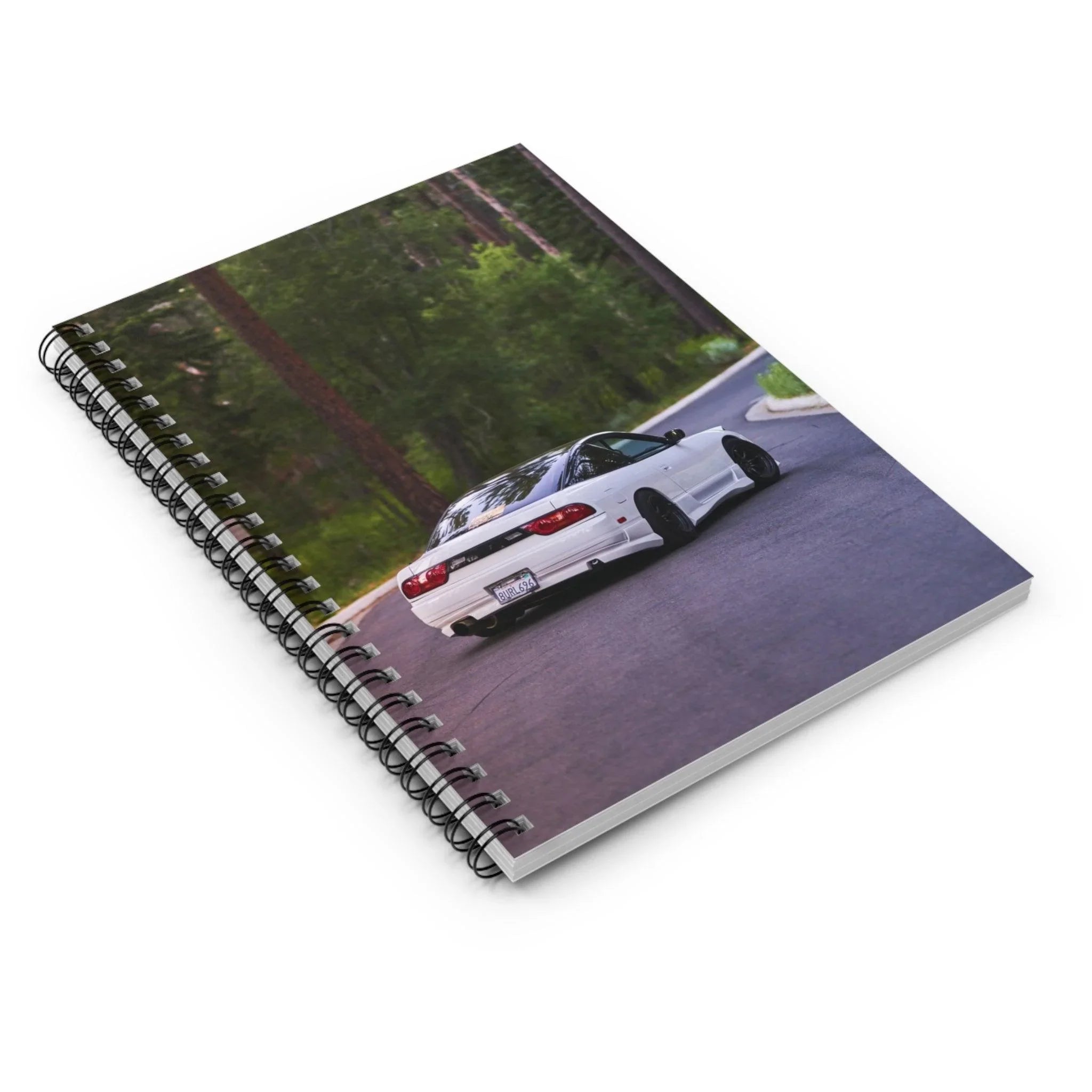 Nissan 240sx S13 Type-X Automotive Spiral Notebook #003 - Throttle Designs