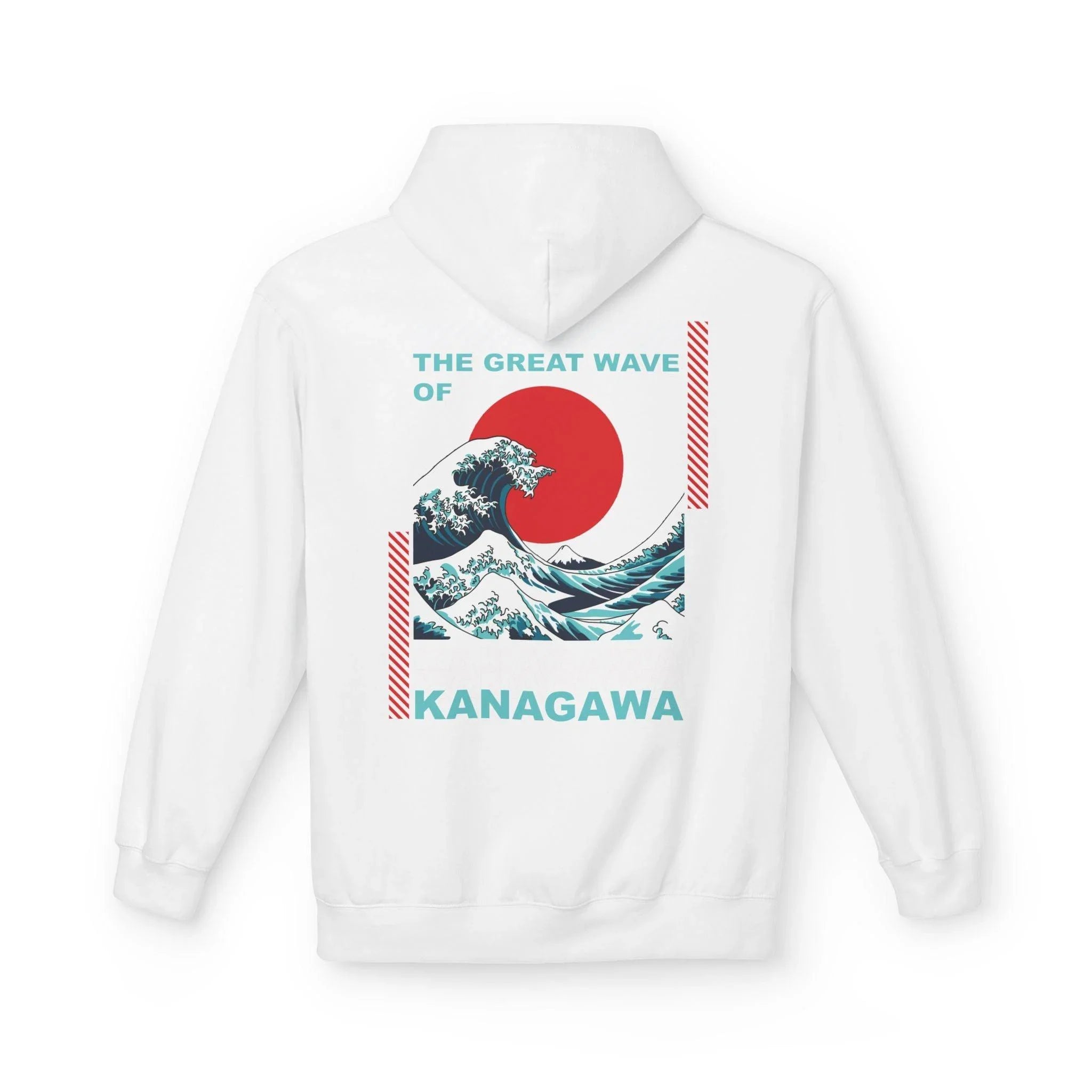 Ultimate Kanagawa Wave Fleece Hoodie: Stylish Japanese Streetwear Comfort