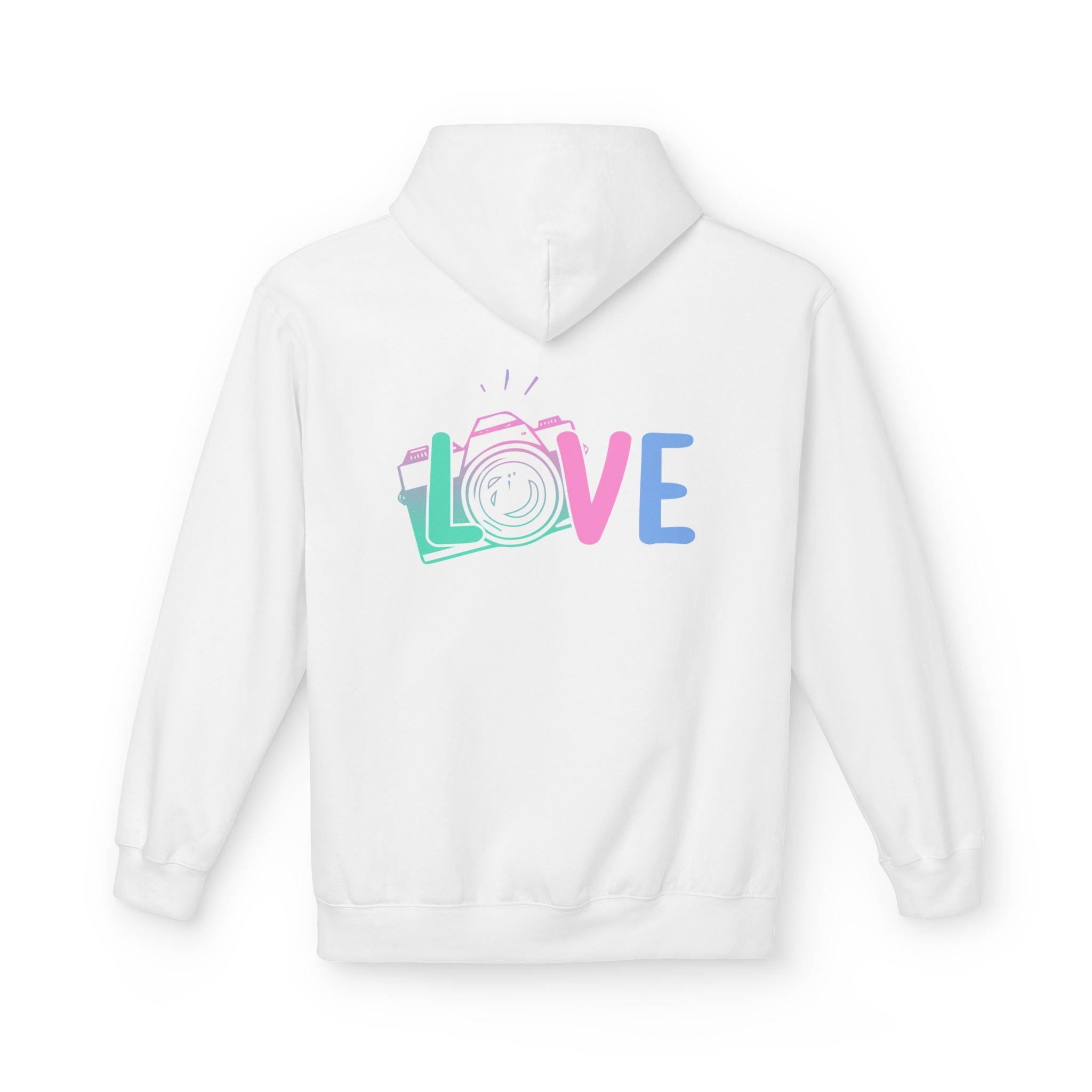 Cozy Love Photography Fleece Hoodie for Stylish Comfort