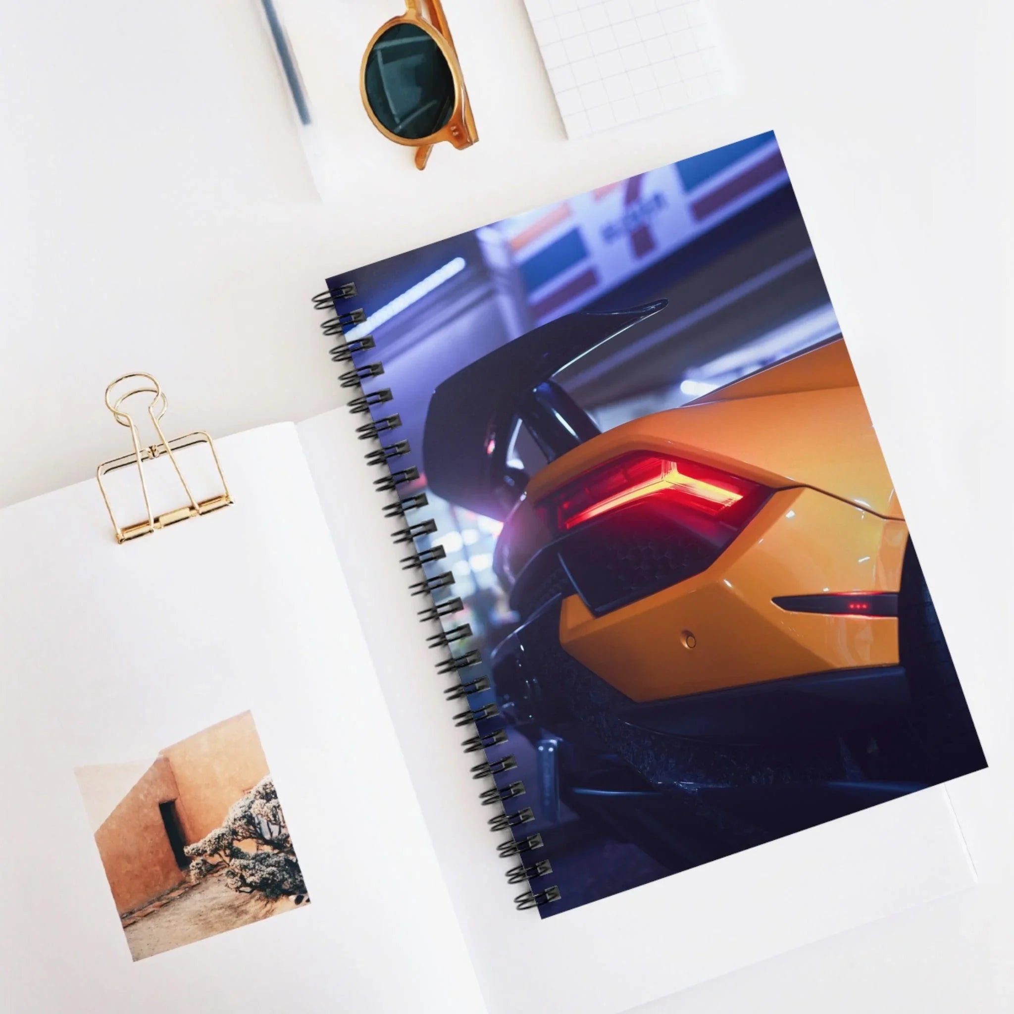 Lamborghini Huracan Automotive Spiral Notebook #026 - Throttle Designs
