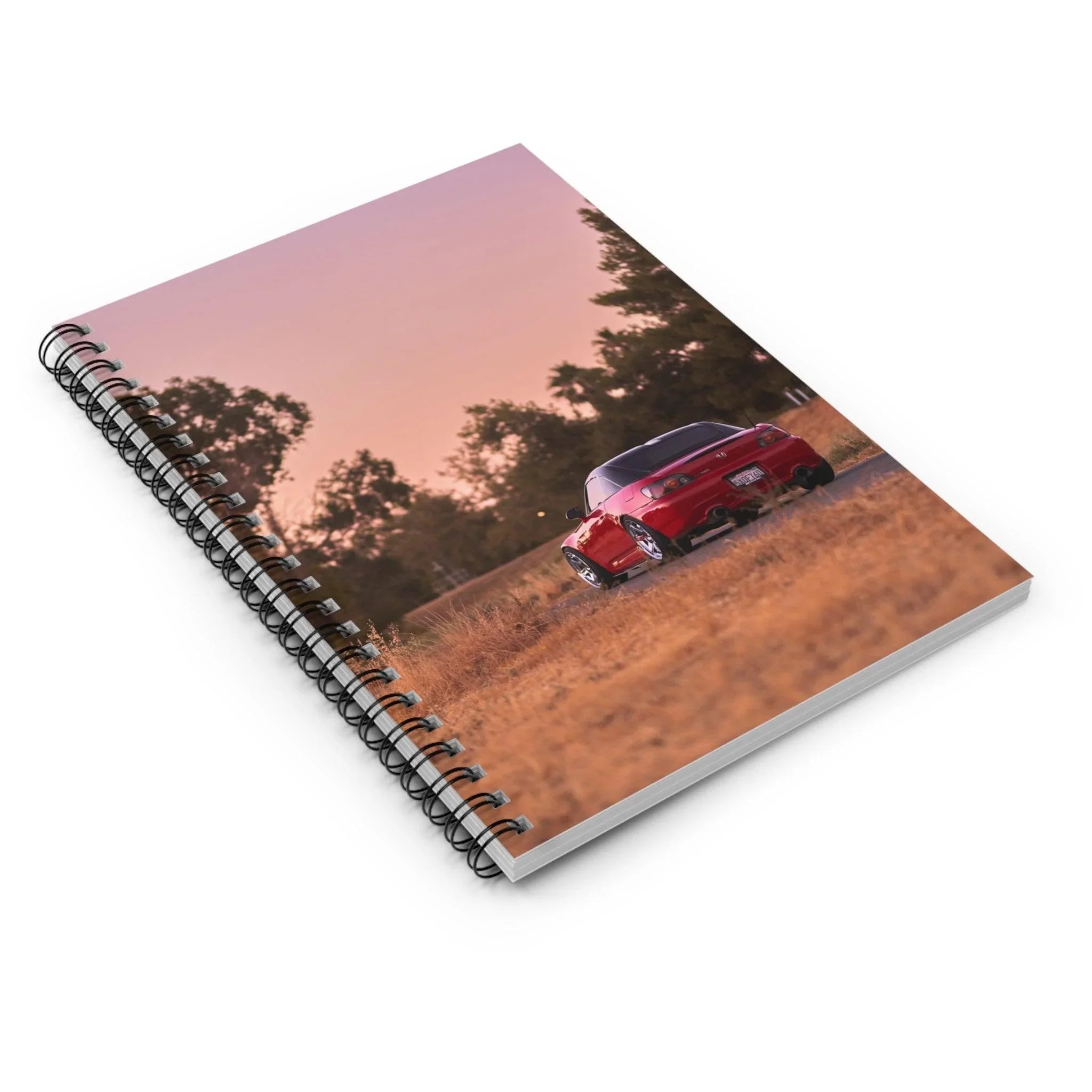 Honda S2000 Automotive Spiral Notebook #018 - Throttle Designs