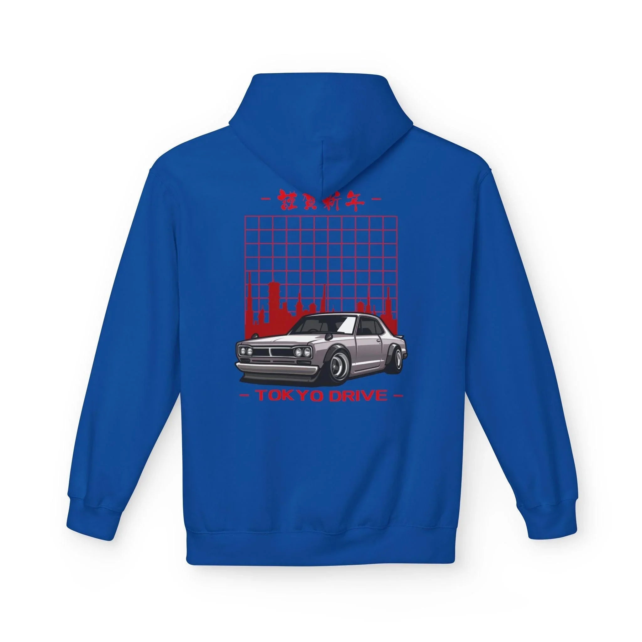 Tokyo Drive Luxe Fleece Hoodie for Ultimate Comfort and Style