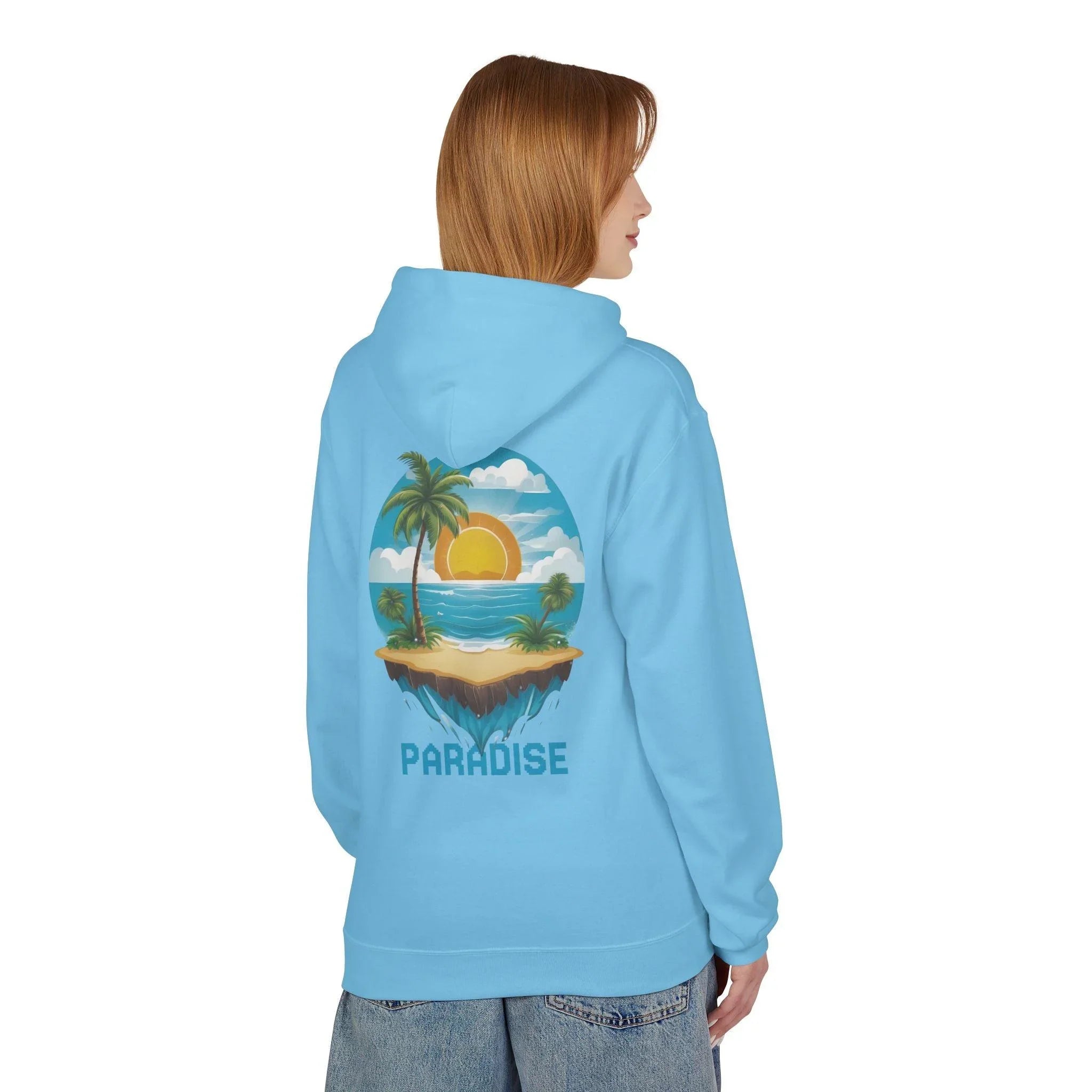 Cozy Paradise Fleece Hoodie for Ultimate Comfort and Style