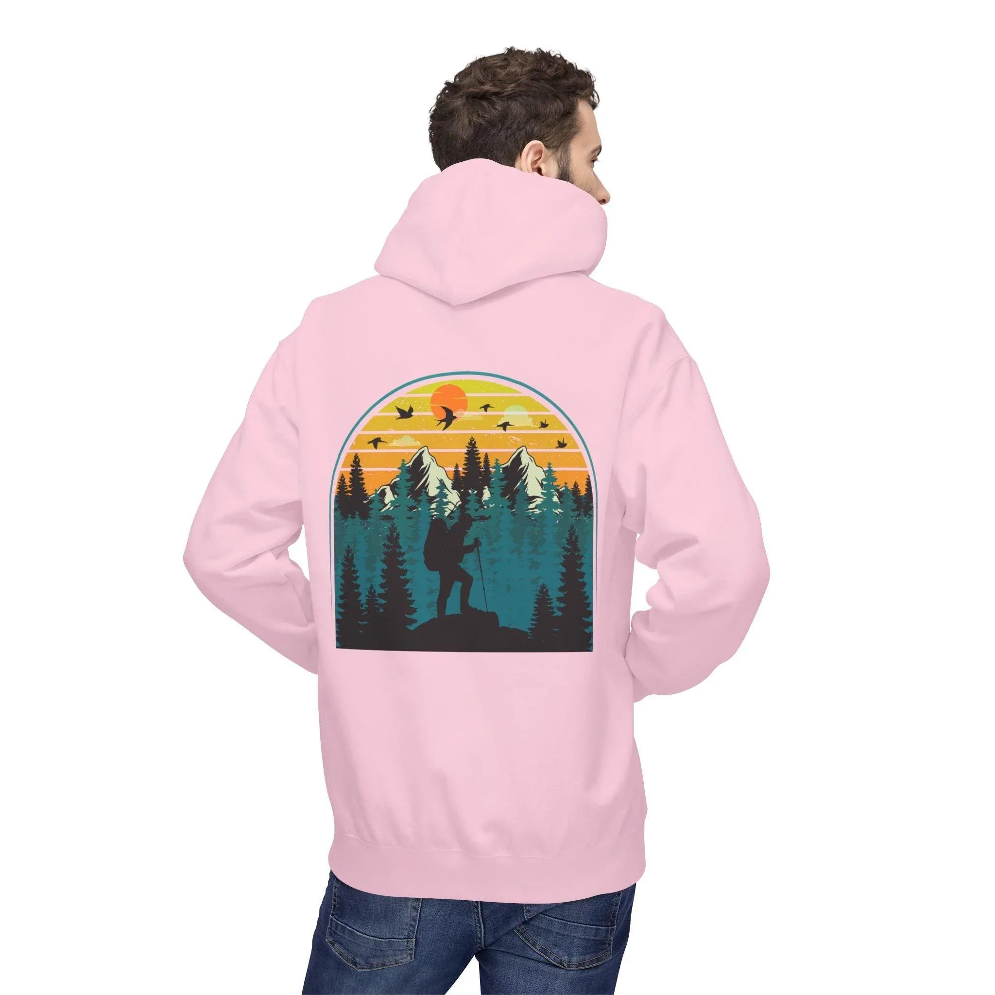 Ultimate Retro Outdoor Fleece Hoodie for Adventurers