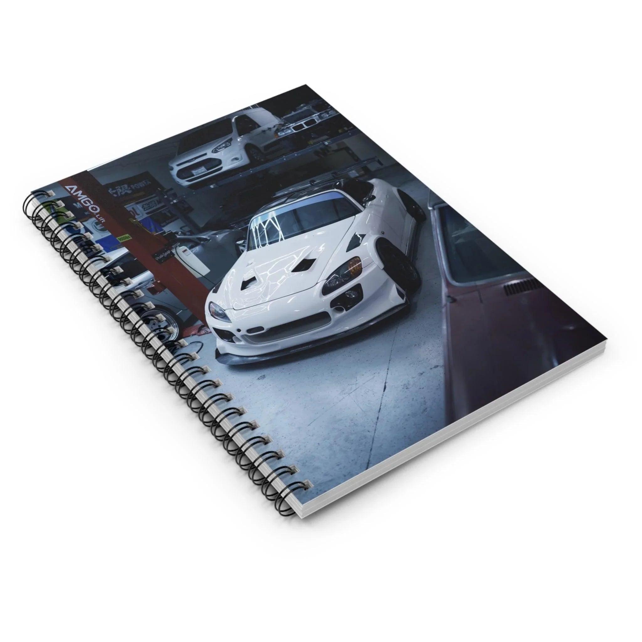 Honda S2000 Automotive Spiral Notebook #027 - Throttle Designs