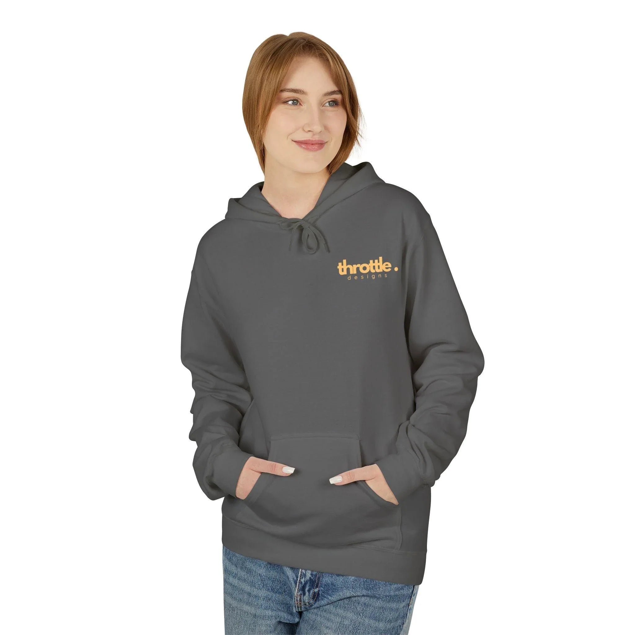 Cozy "Summer Vibes" Coffee Fleece Hoodie for Ultimate Comfort and Style